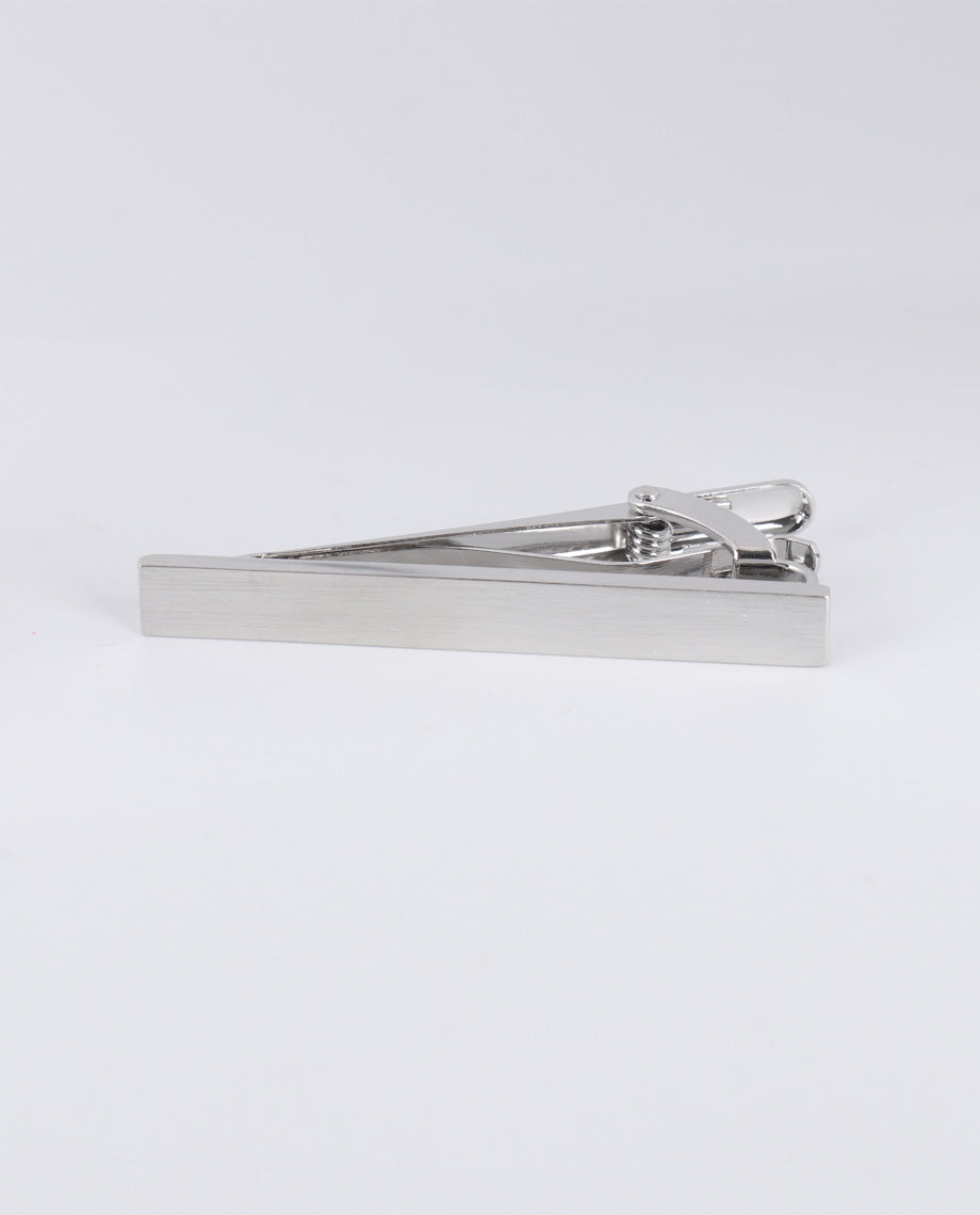 Solid Silver Tie Clip