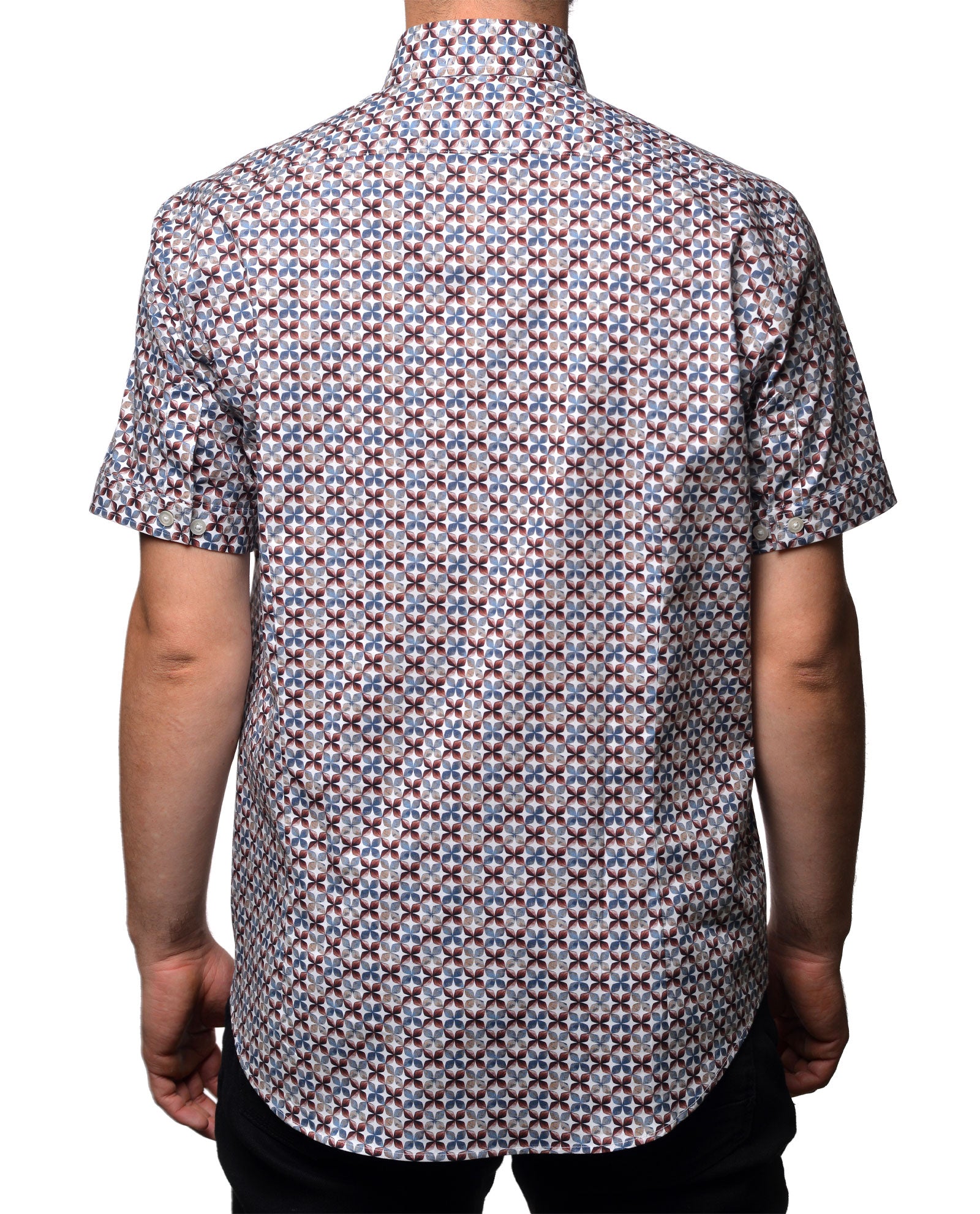 Stars Pattern Short Sleeve Shirt