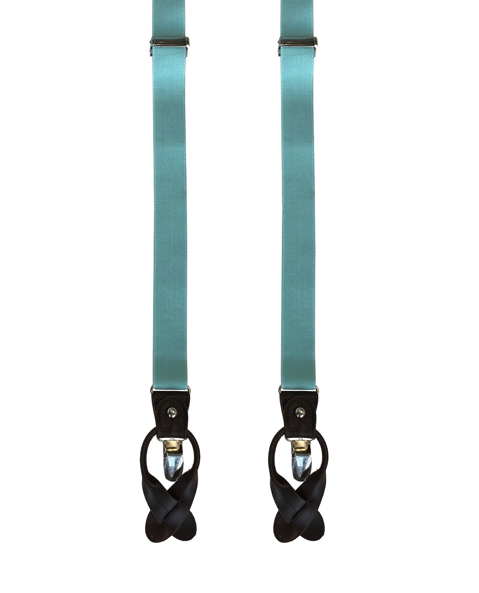 Turquoise Combination Braces/Suspenders