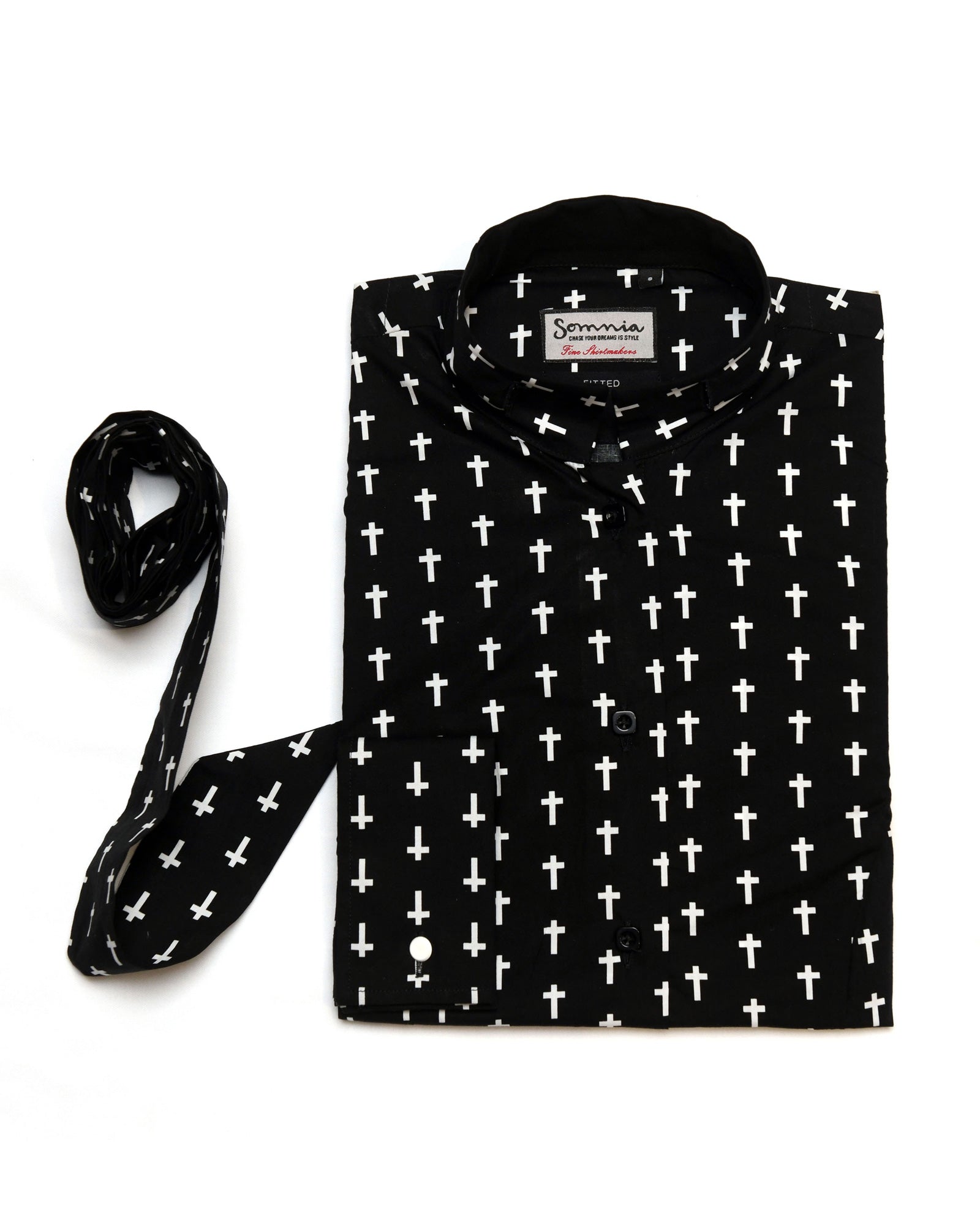 Cross Fitted Shirt