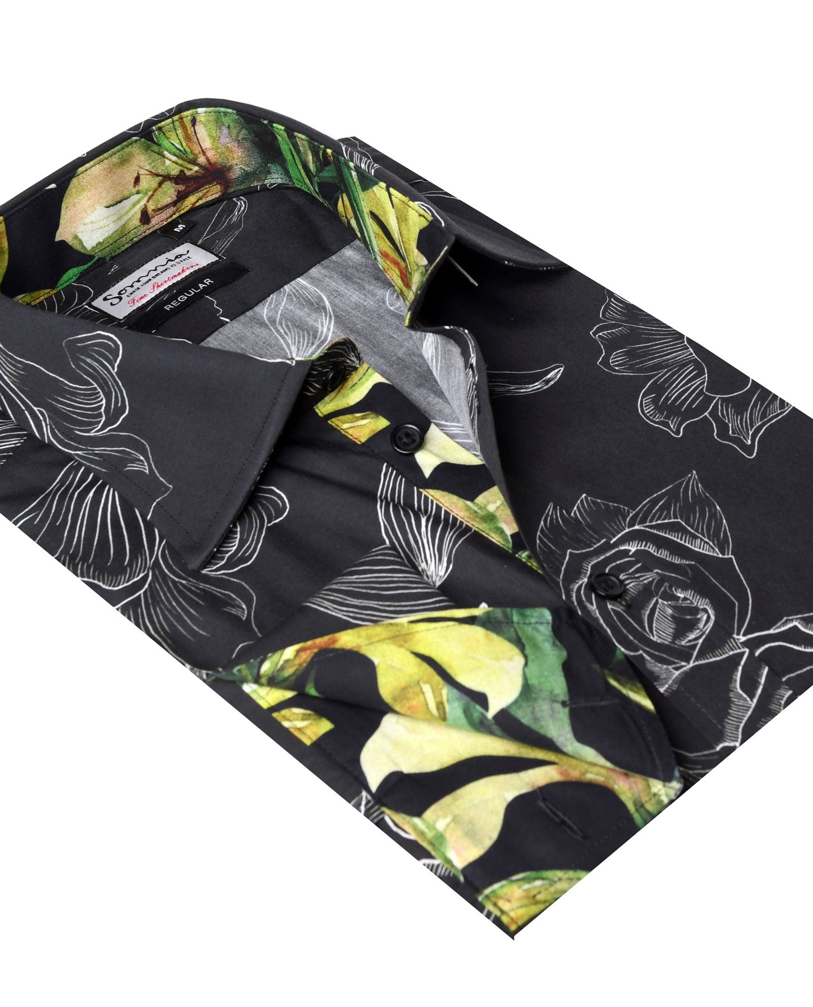 White Lines Floral