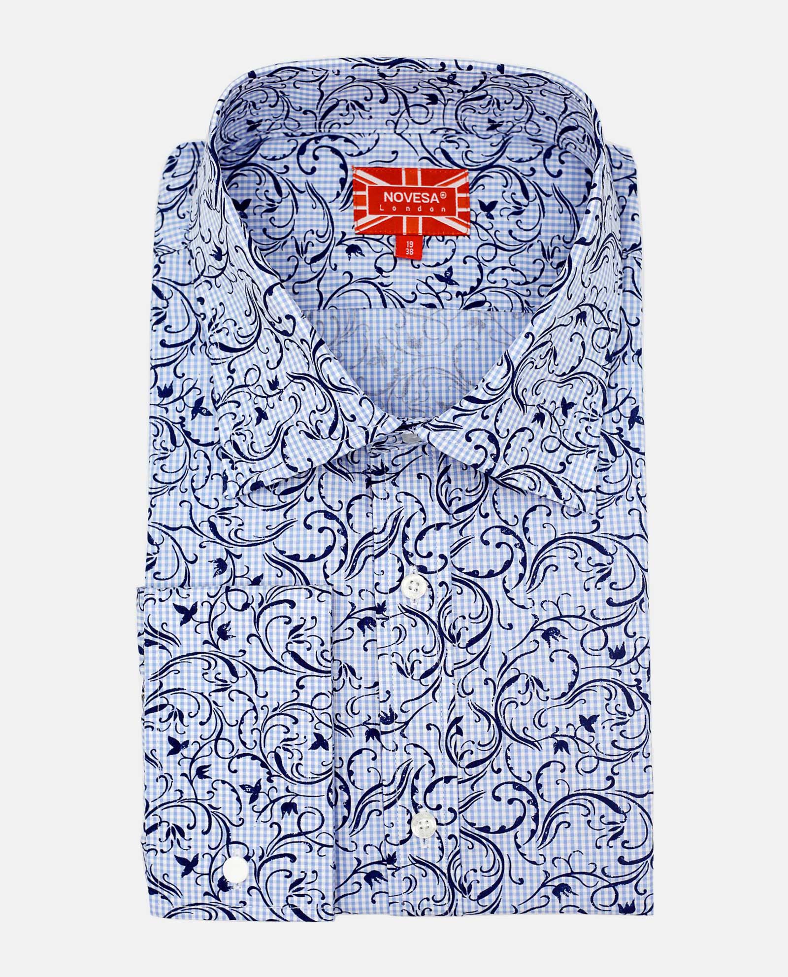 Paisley Gingham Shirt