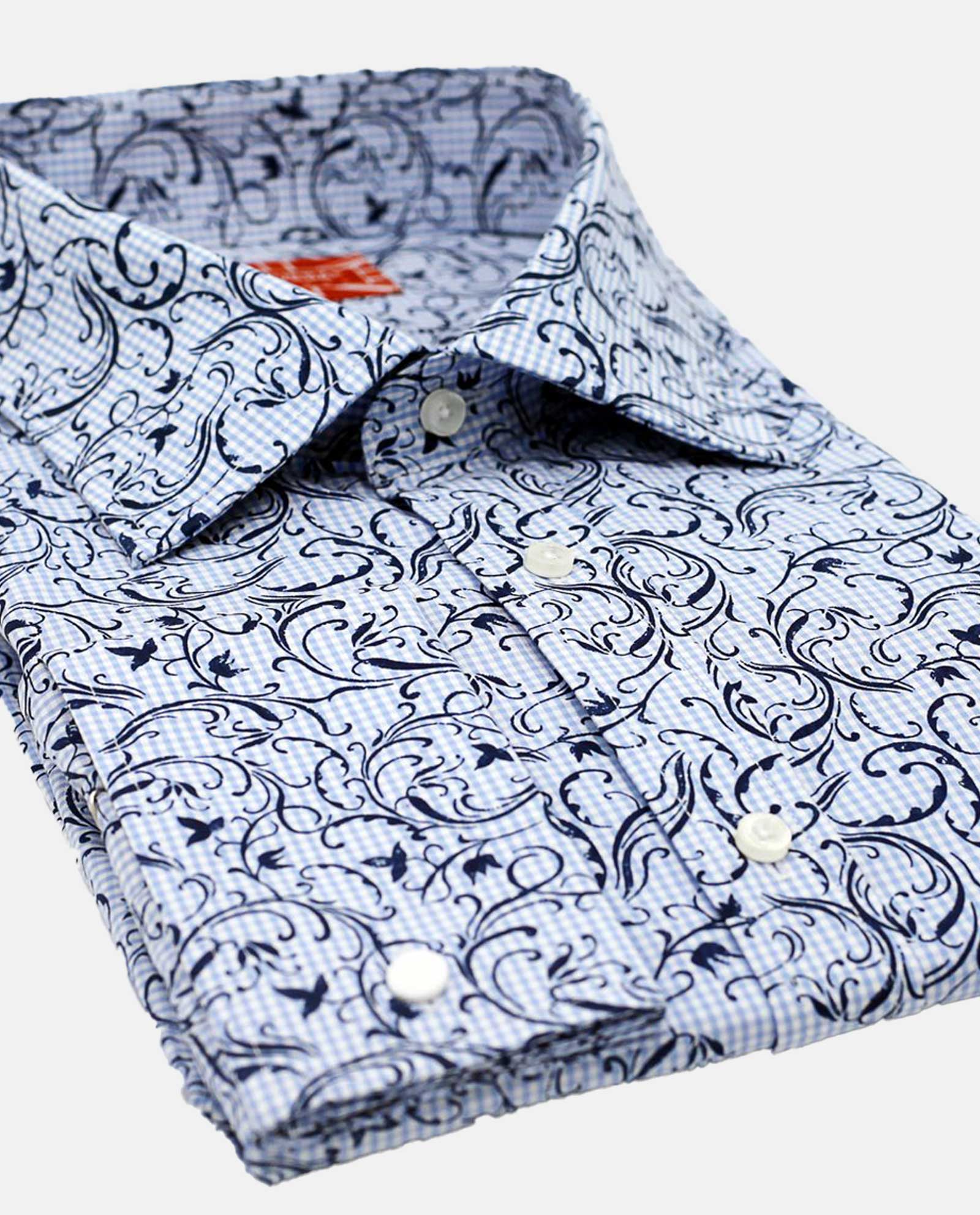 Paisley Gingham Shirt