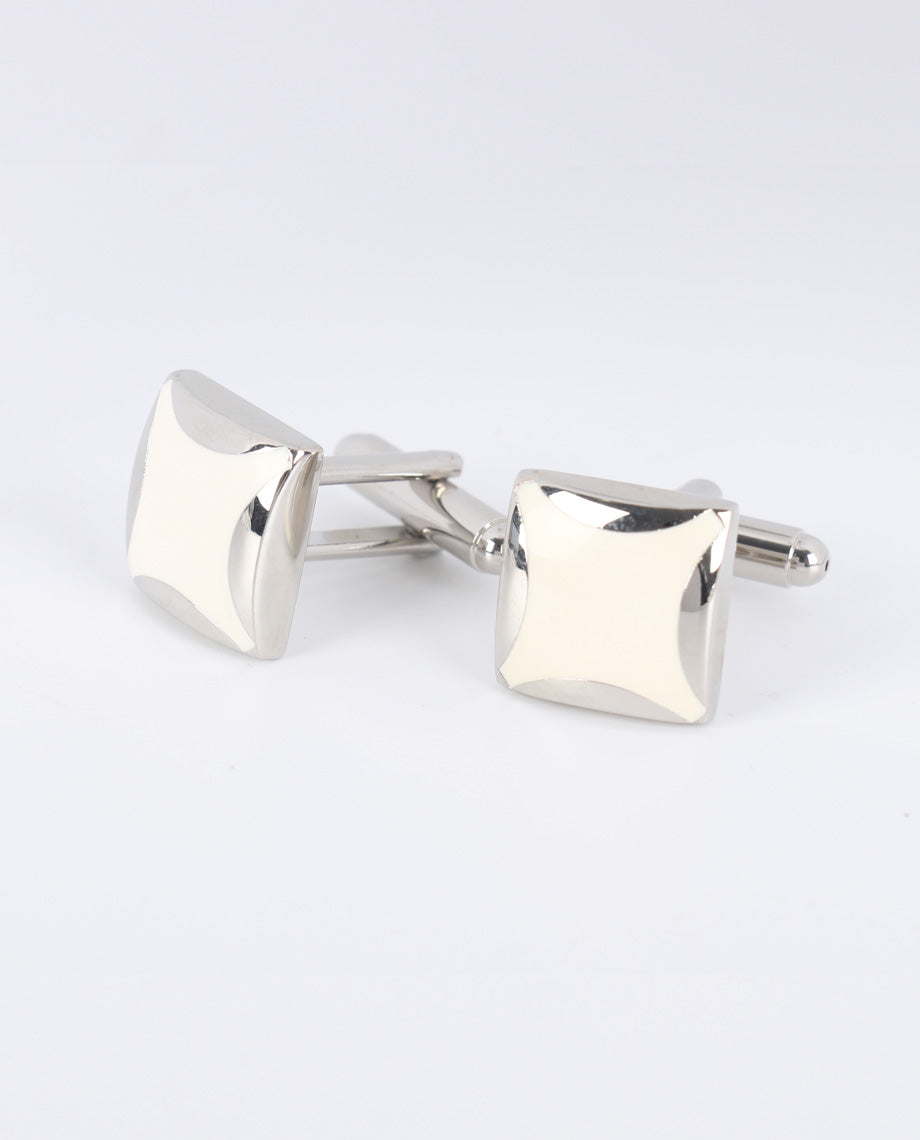 White Cat Eyes Cufflinks