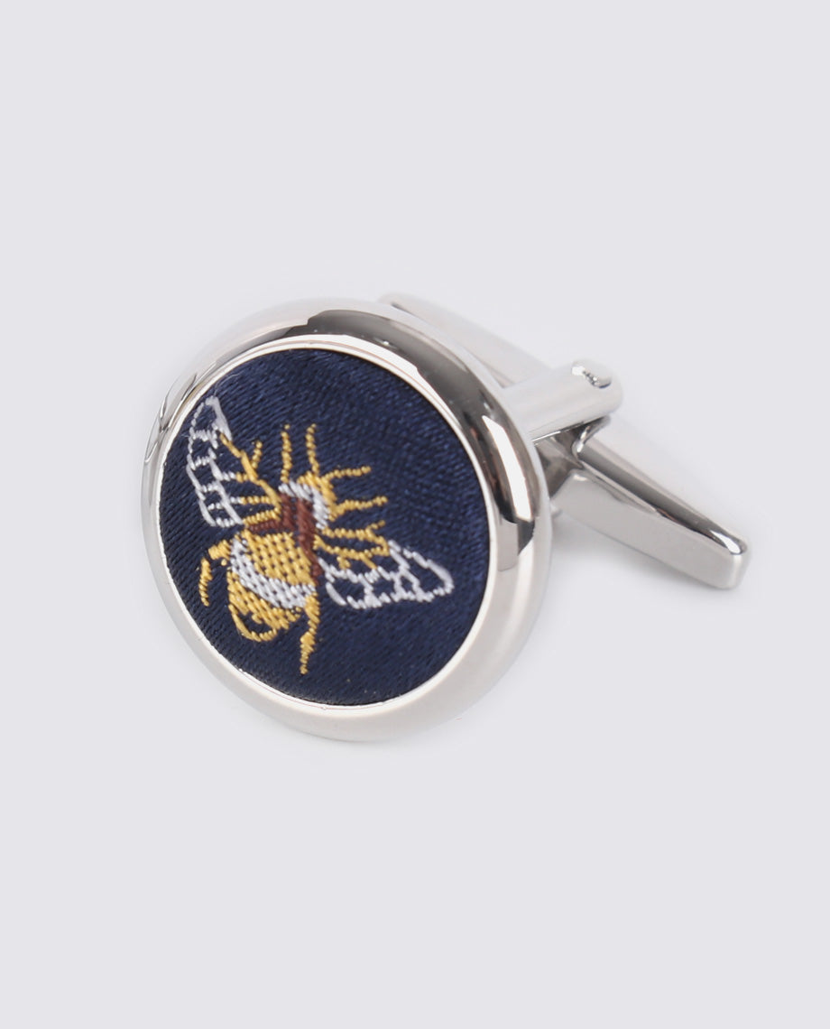 Yellow Bee Cufflinks