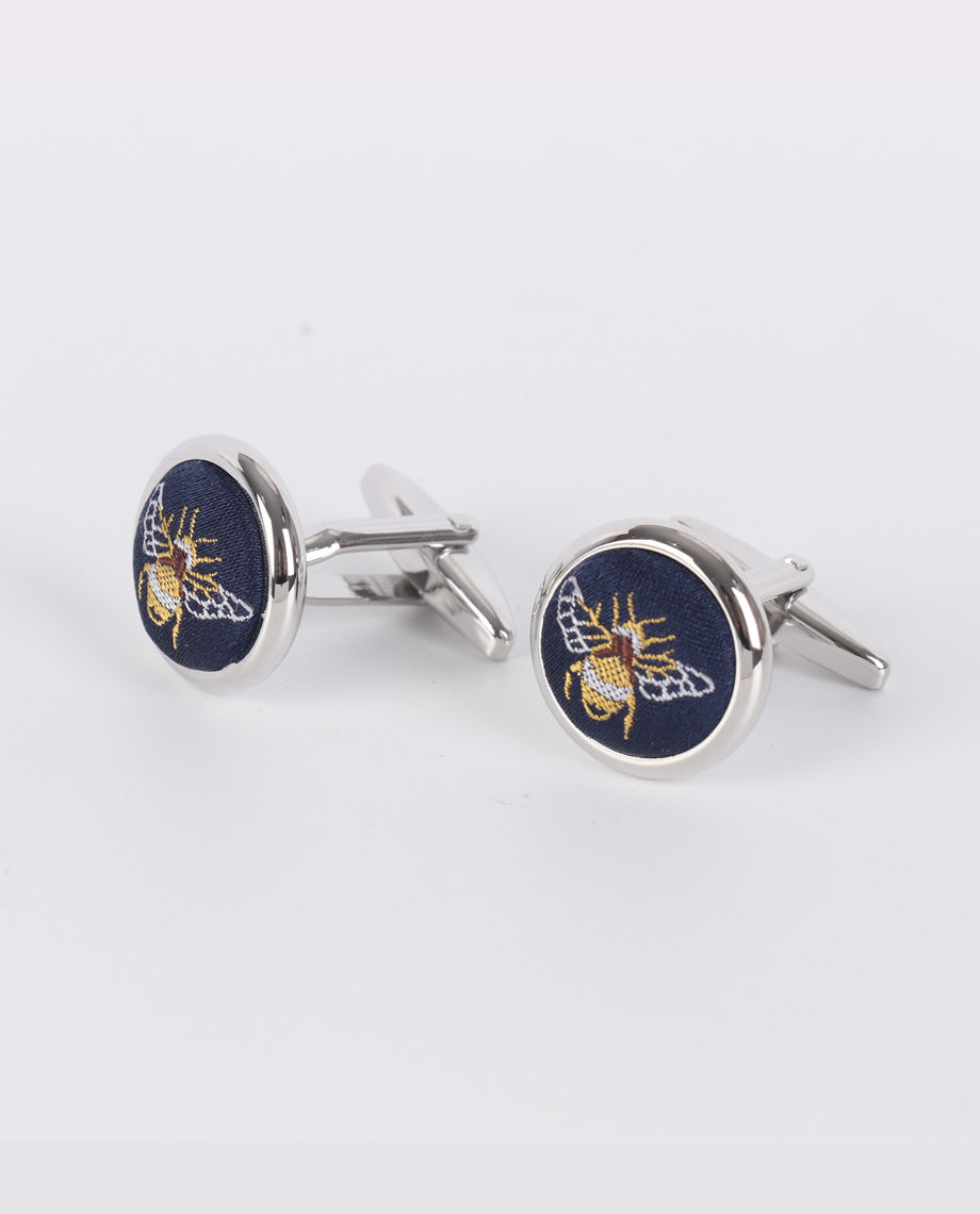 Yellow Bee Cufflinks