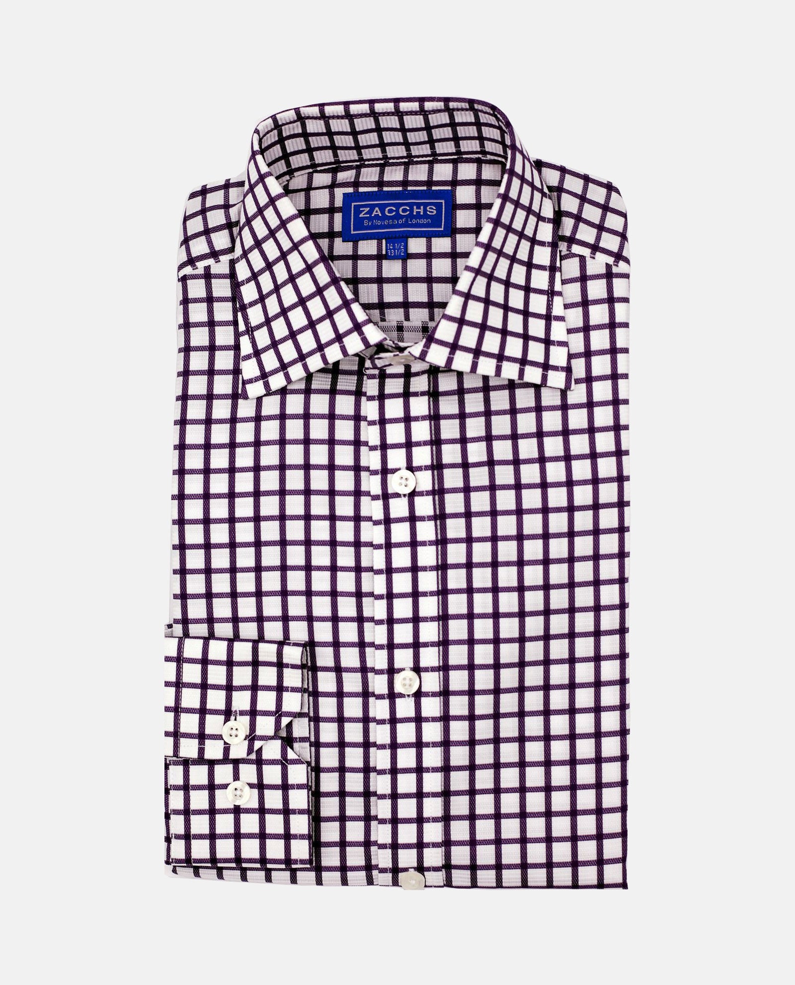 Purple Gingham Shirt