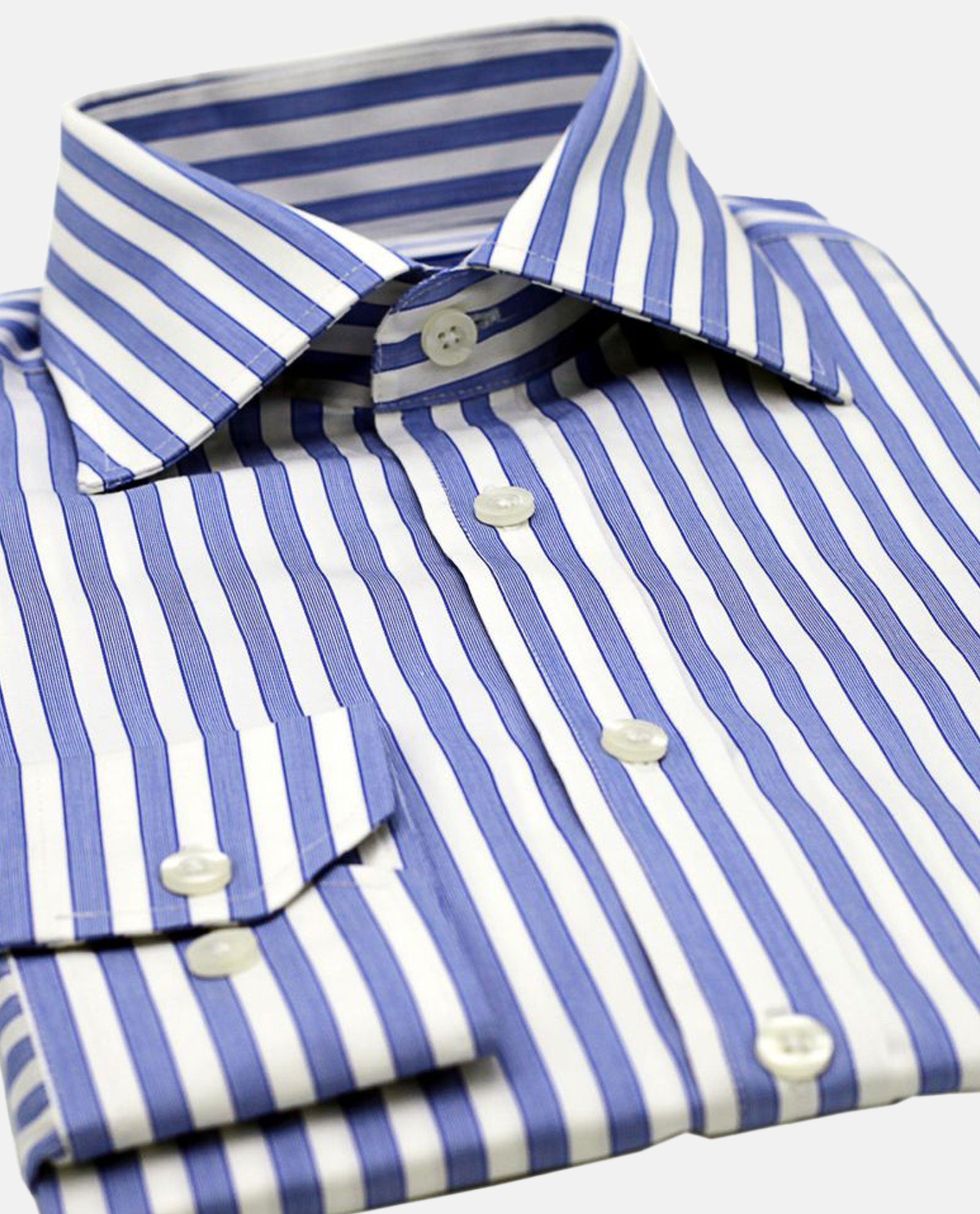 Wide Blue Stripe shirt