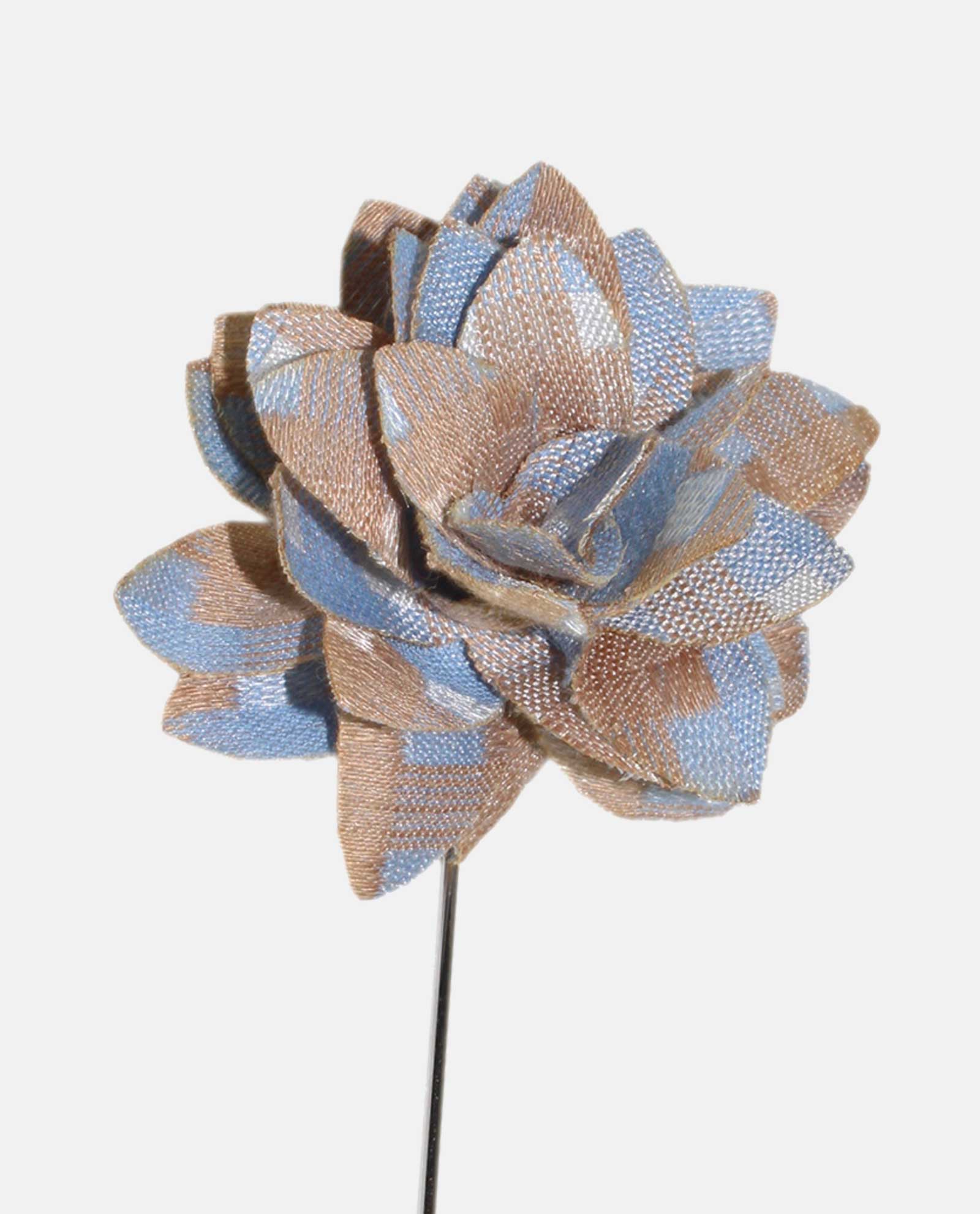 Chocolate and Lilac Lapel Pin