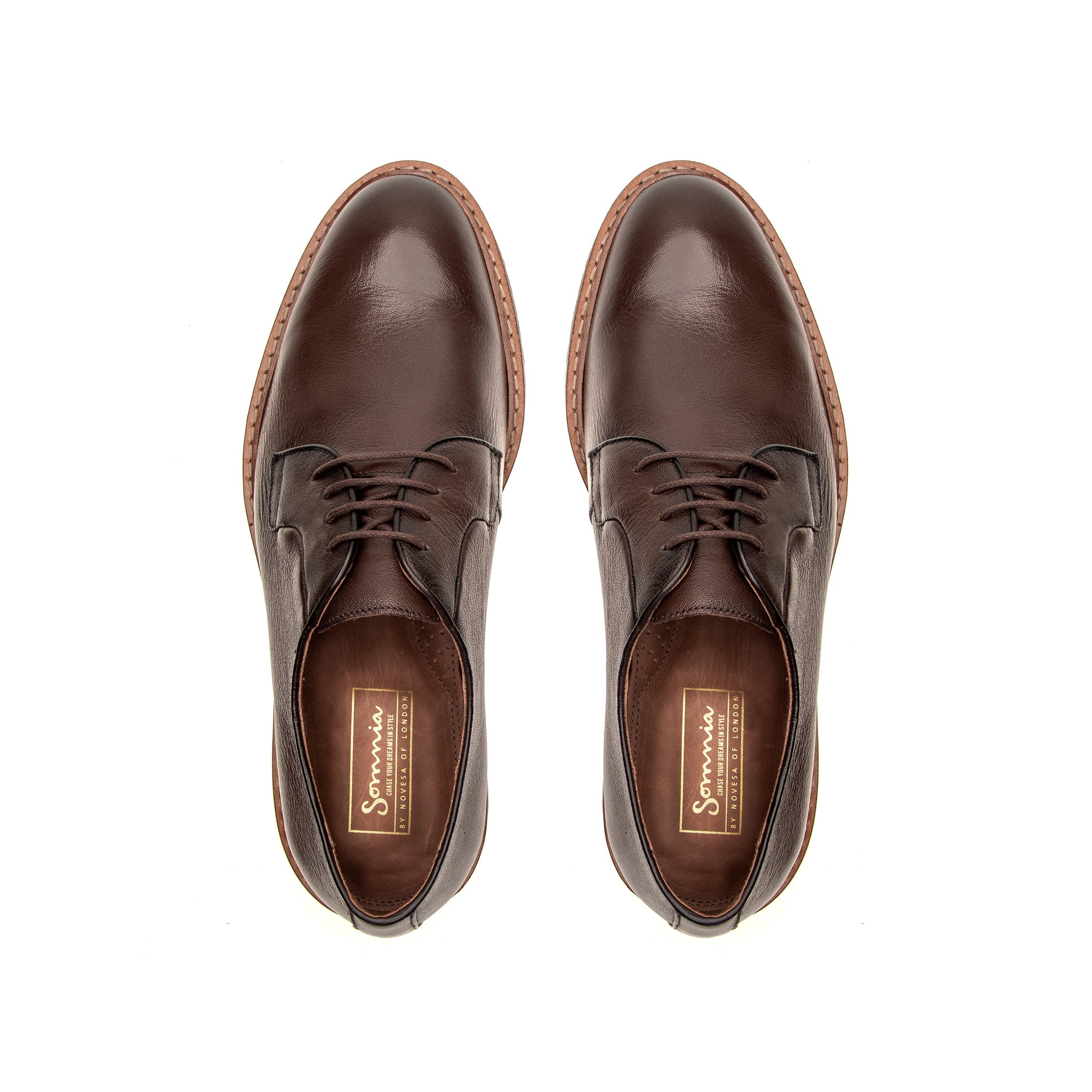 Arthur Casual Lace Up - Brown