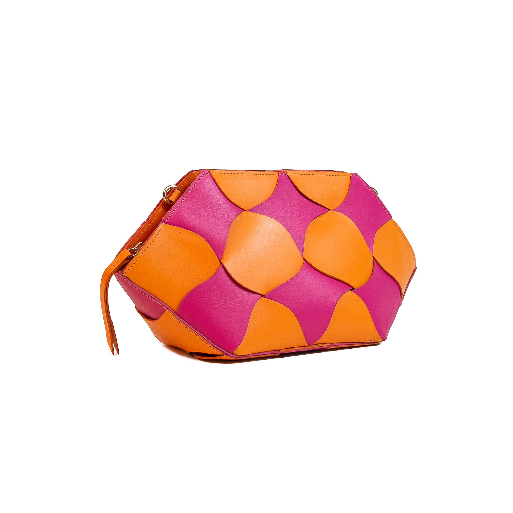 Magenta and Sunset Clutch