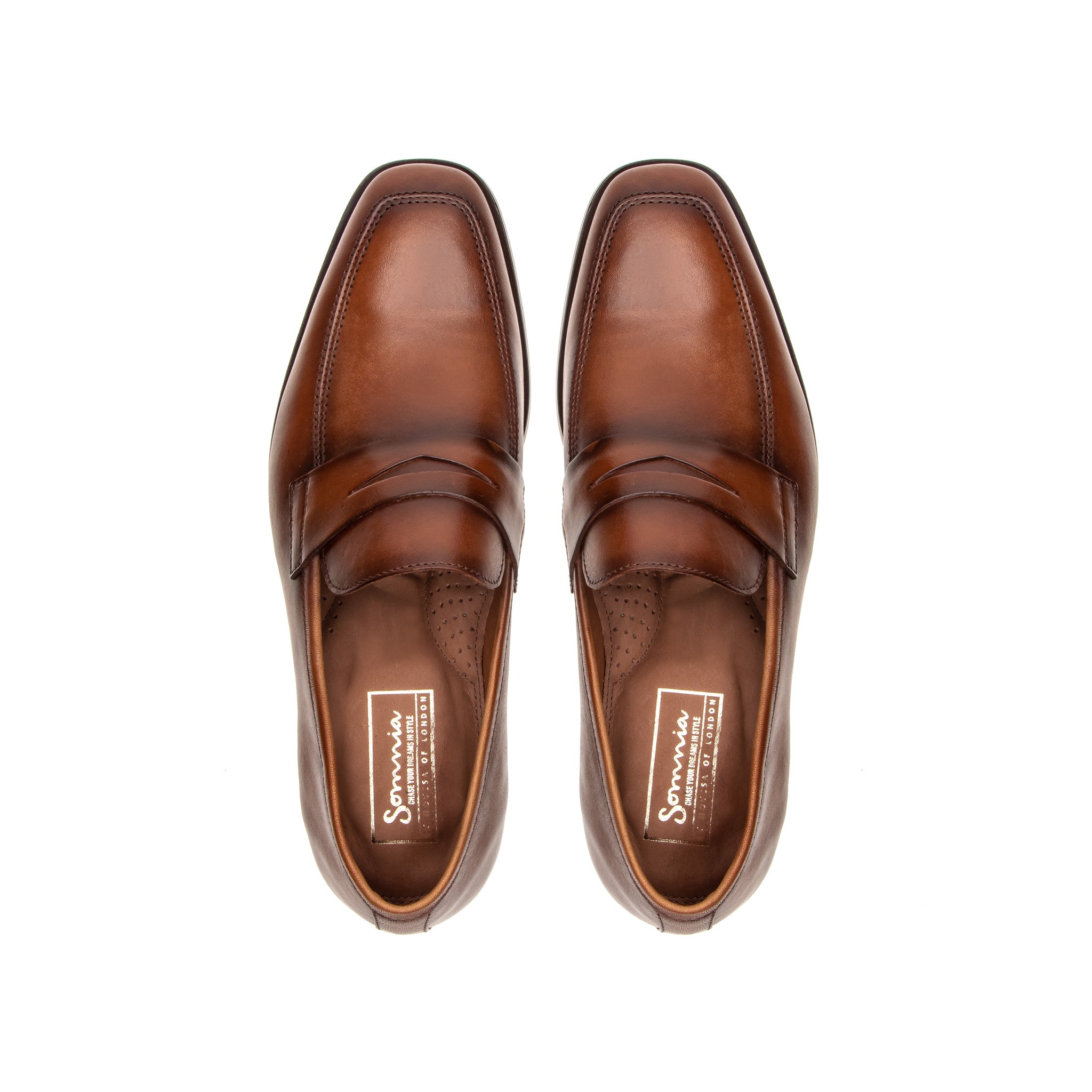 Oliver Banded Dress Loafer - Whisky