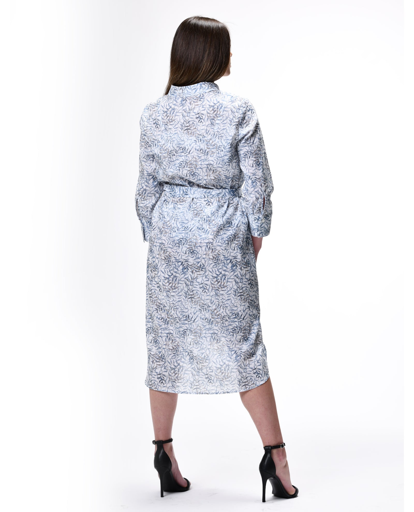 Emma Dress – Blue Bamboo