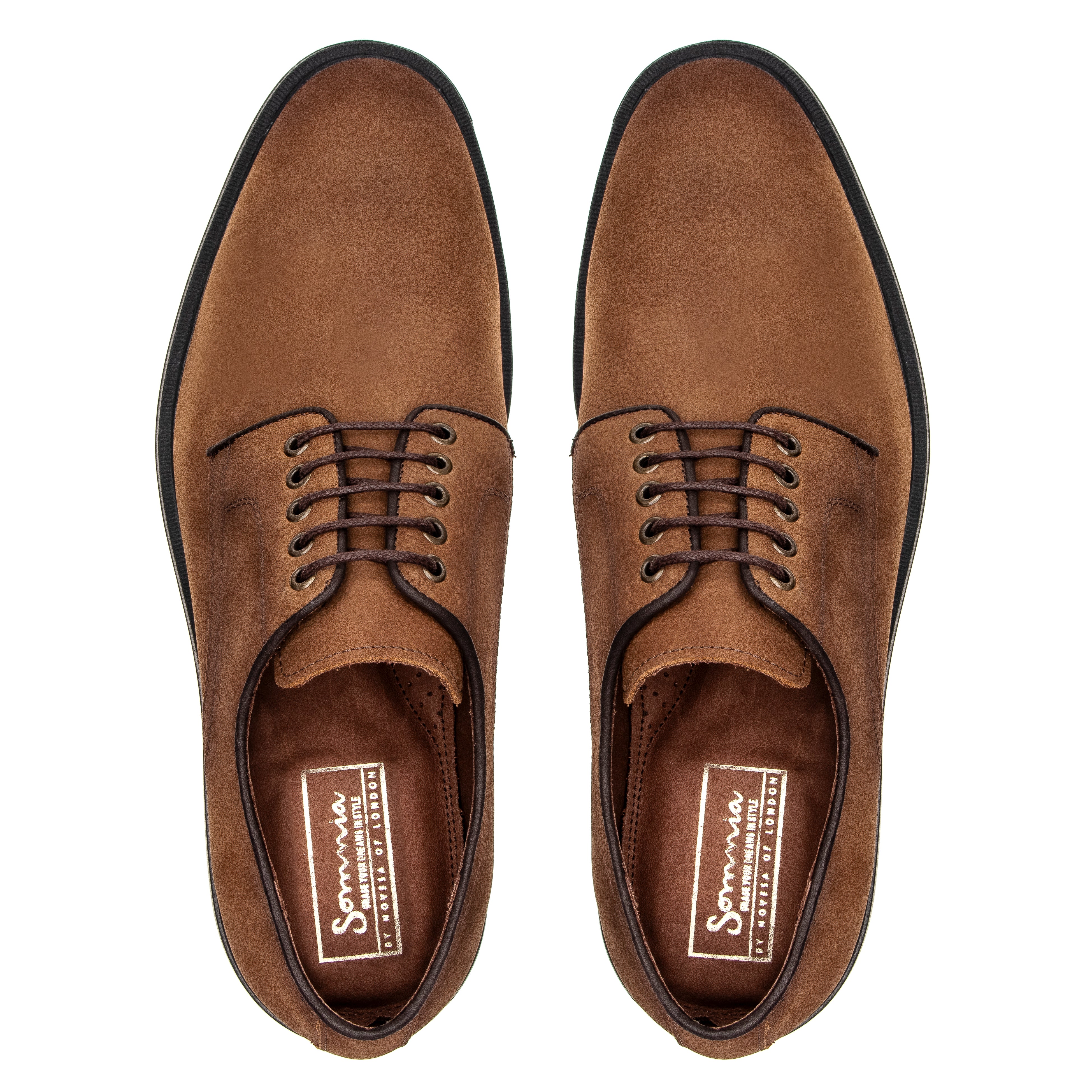 Walter Nubuck Shoe - Brown