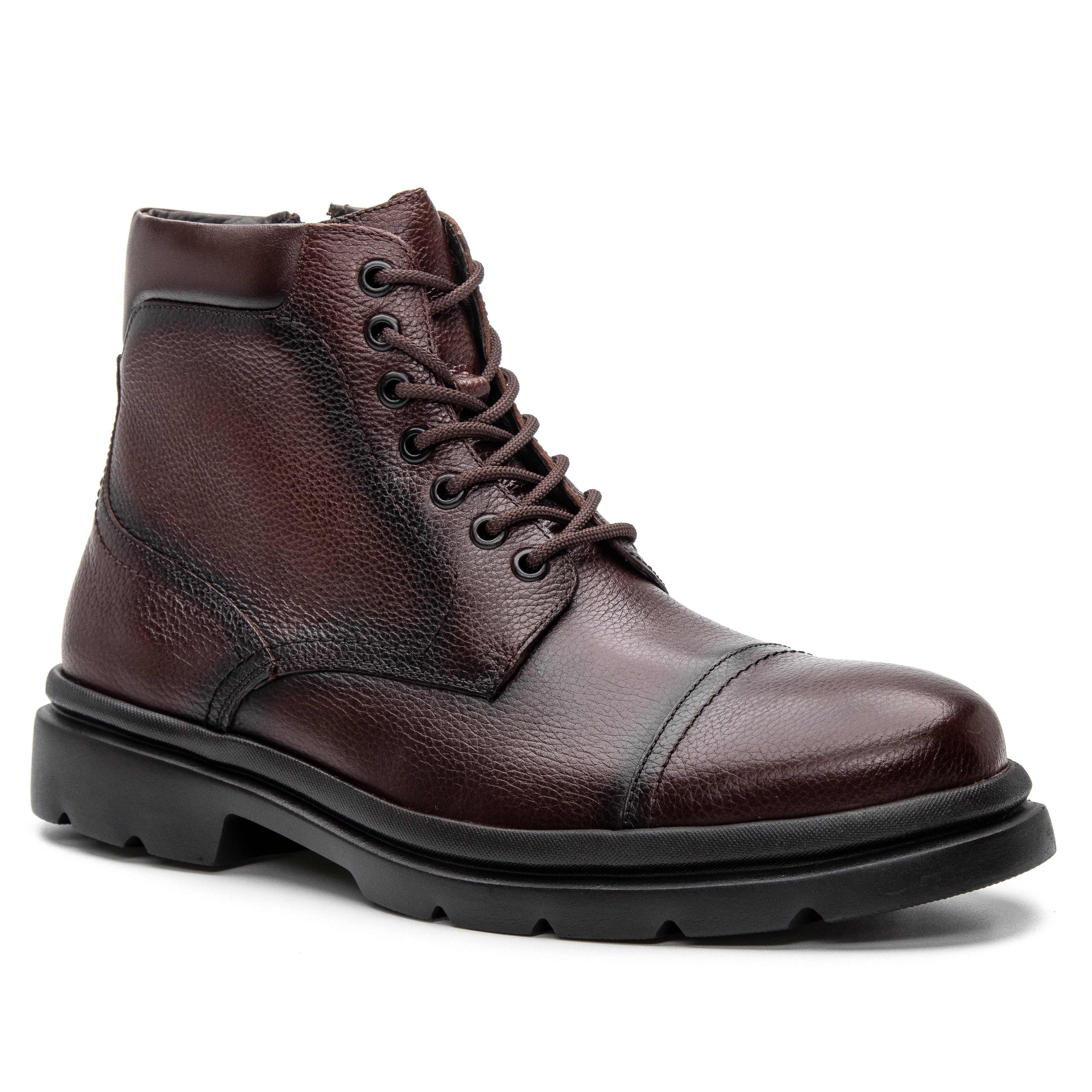 Sterling Lace up Boots - Brown