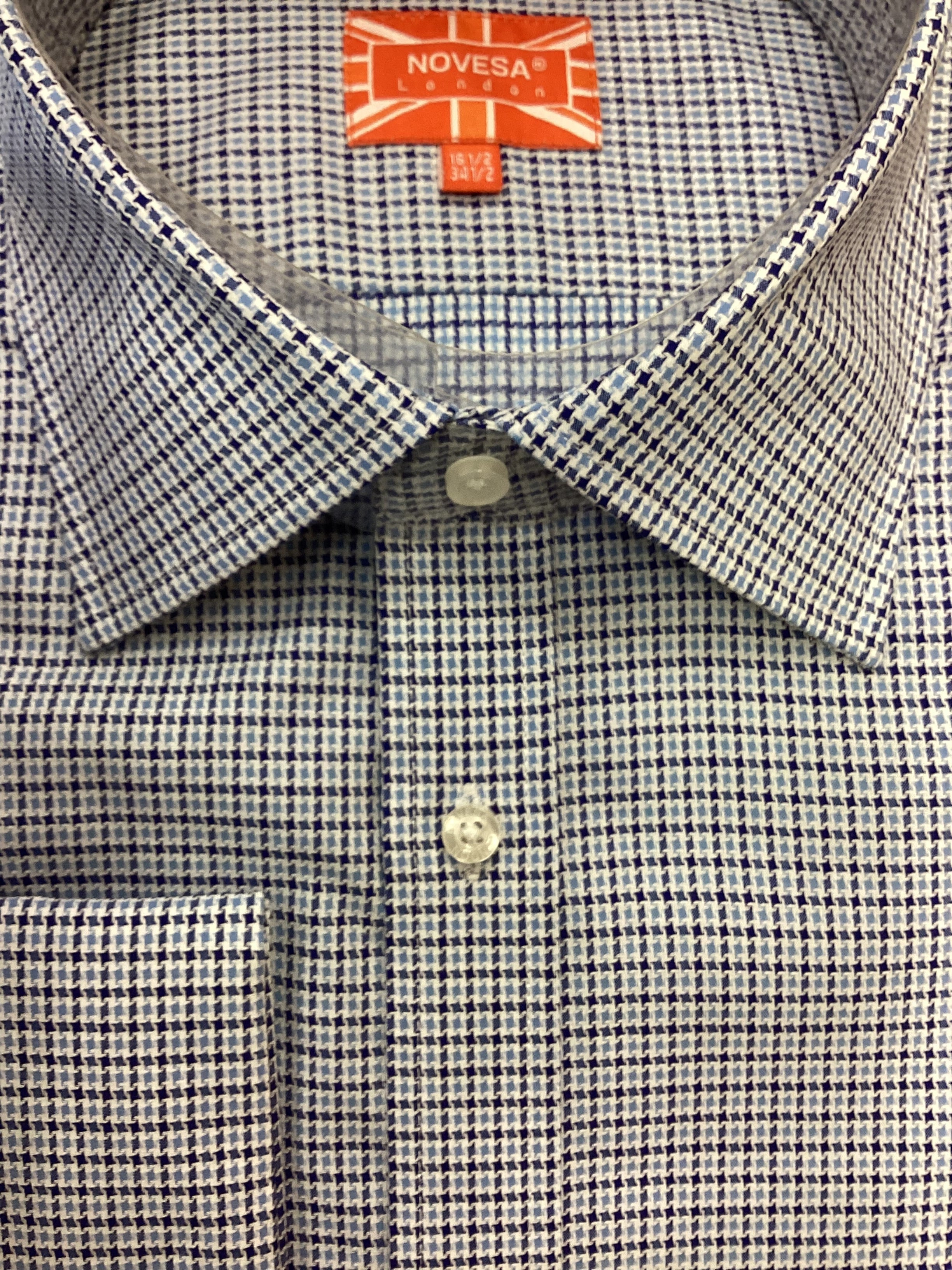 Blue Woven Shirt