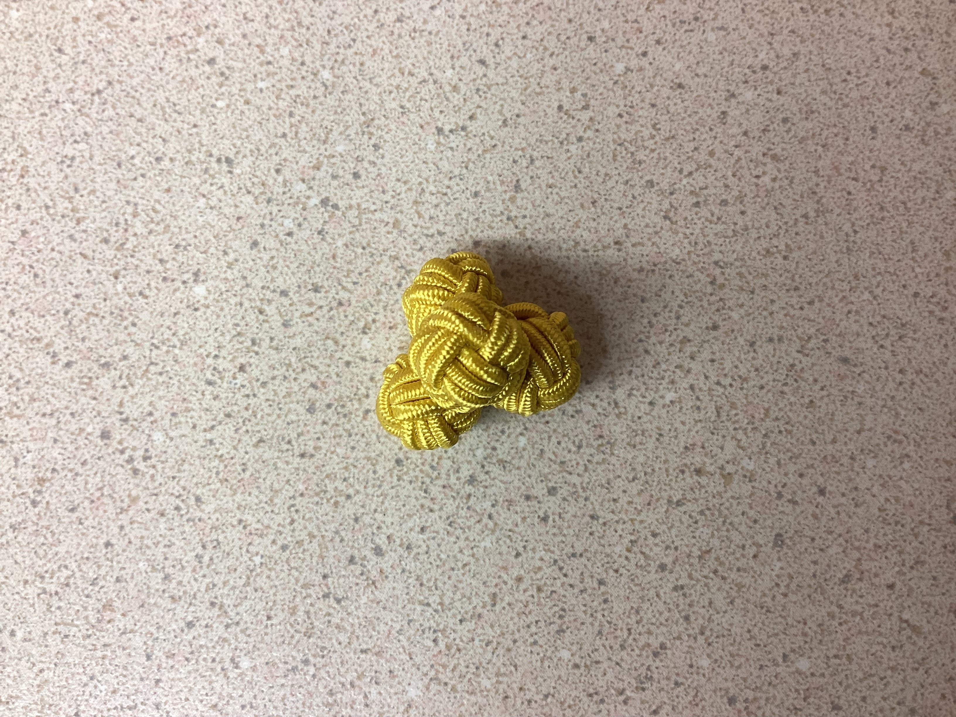Yellow Silk Knots