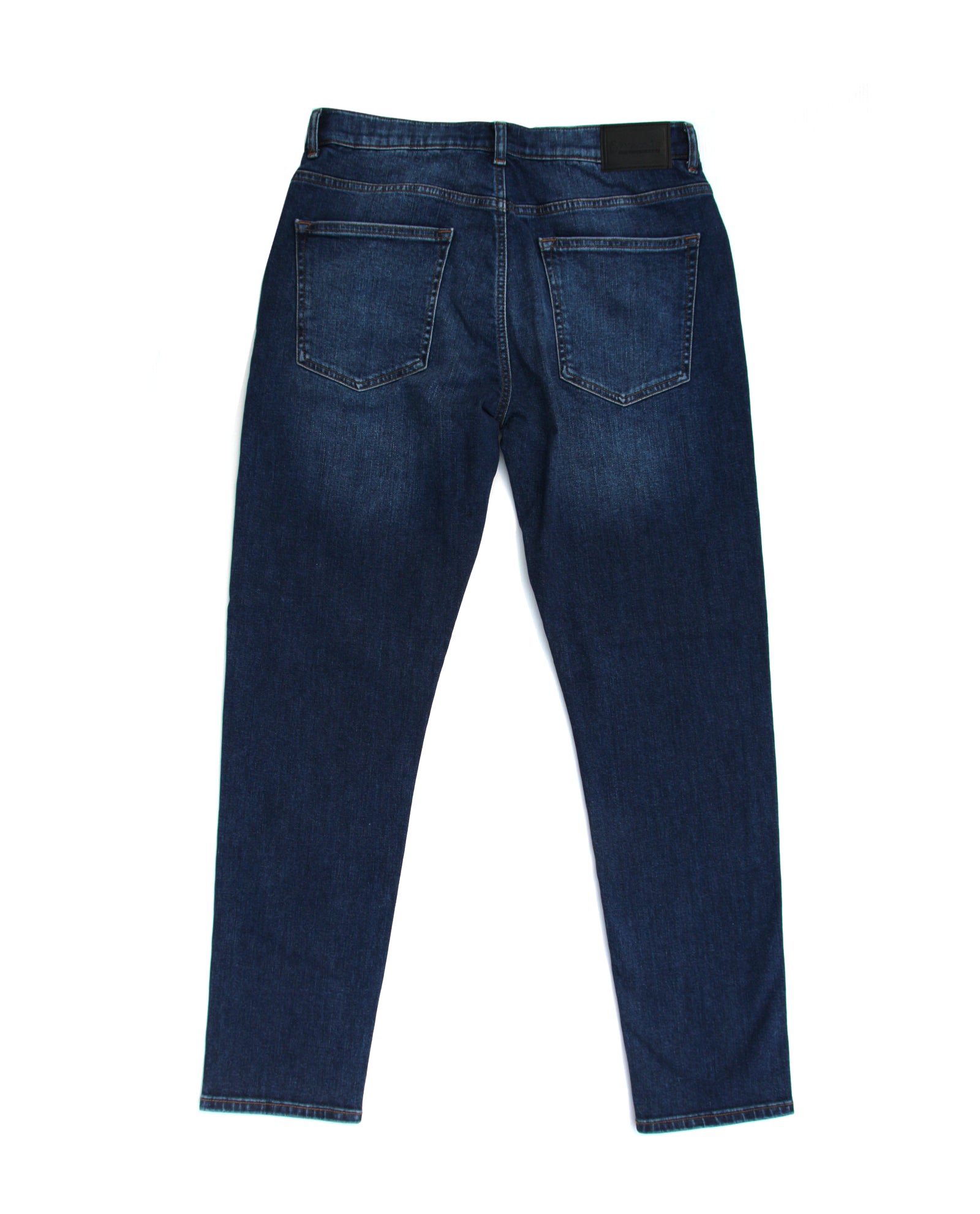 Somnia Men's Mid-Blue Comfort-Stretch Jeans
