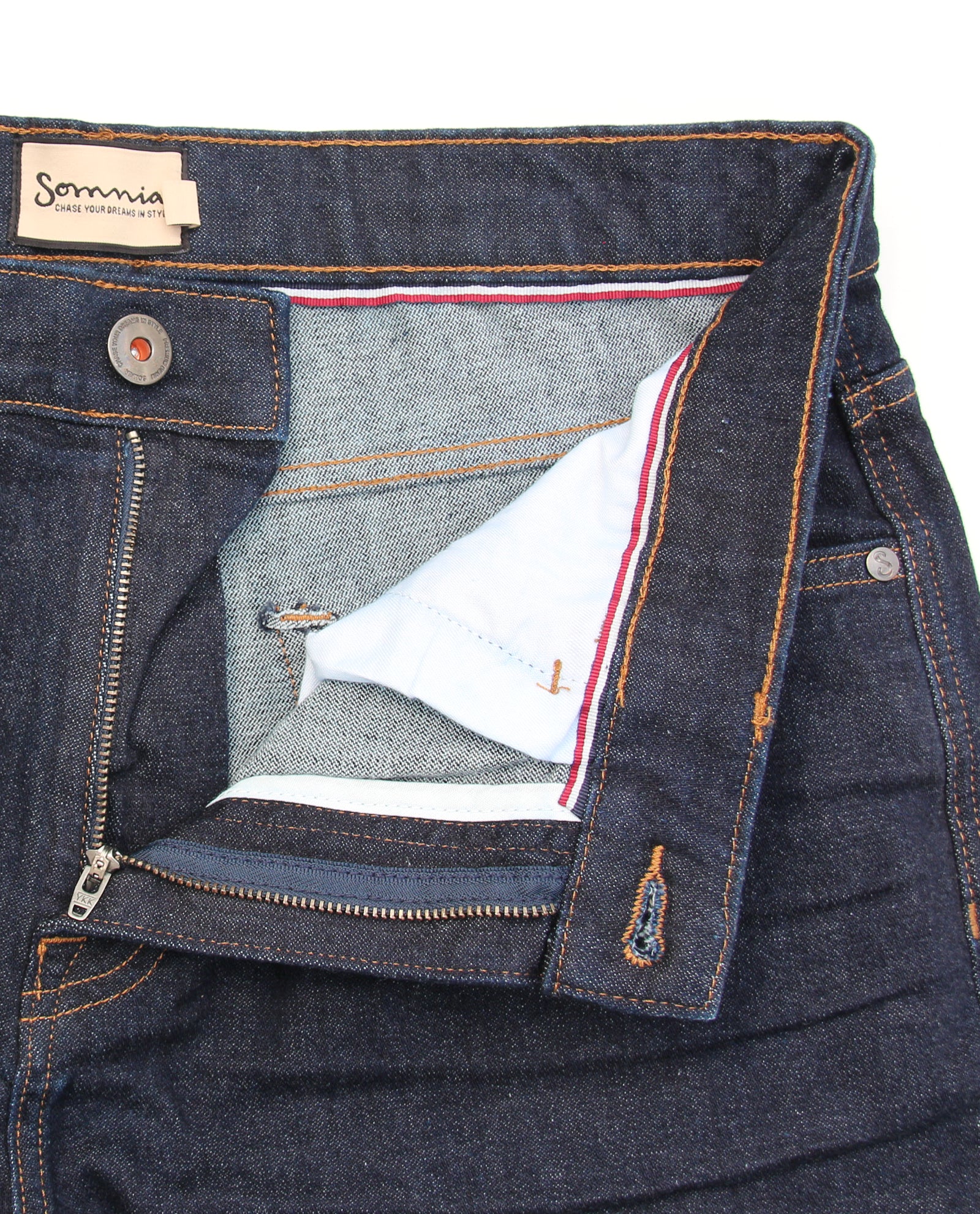 Somnia Men's Premium Rinse Wash Stretch Jeans
