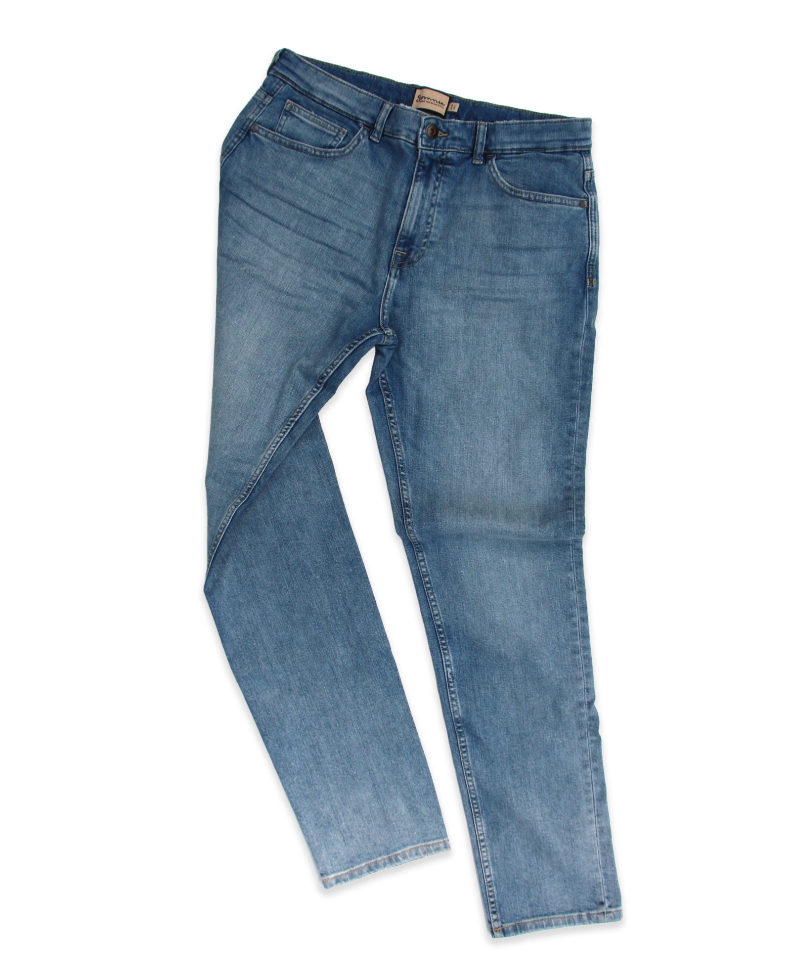 Somnia Men's Light-Medium Wash Stretch Jeans