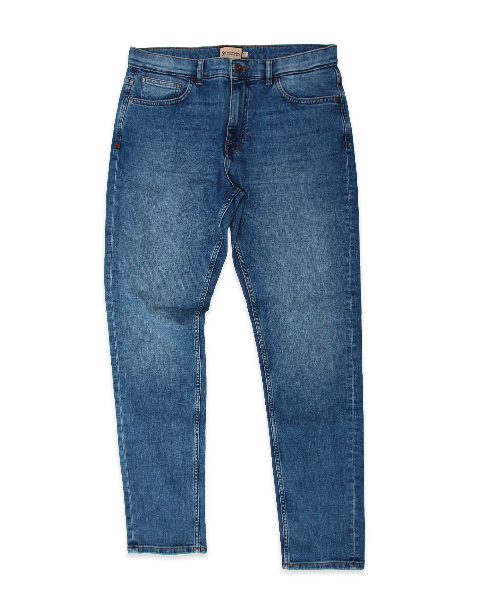 Somnia Men's Mid-Light Wash Comfort-Stretch Jeans