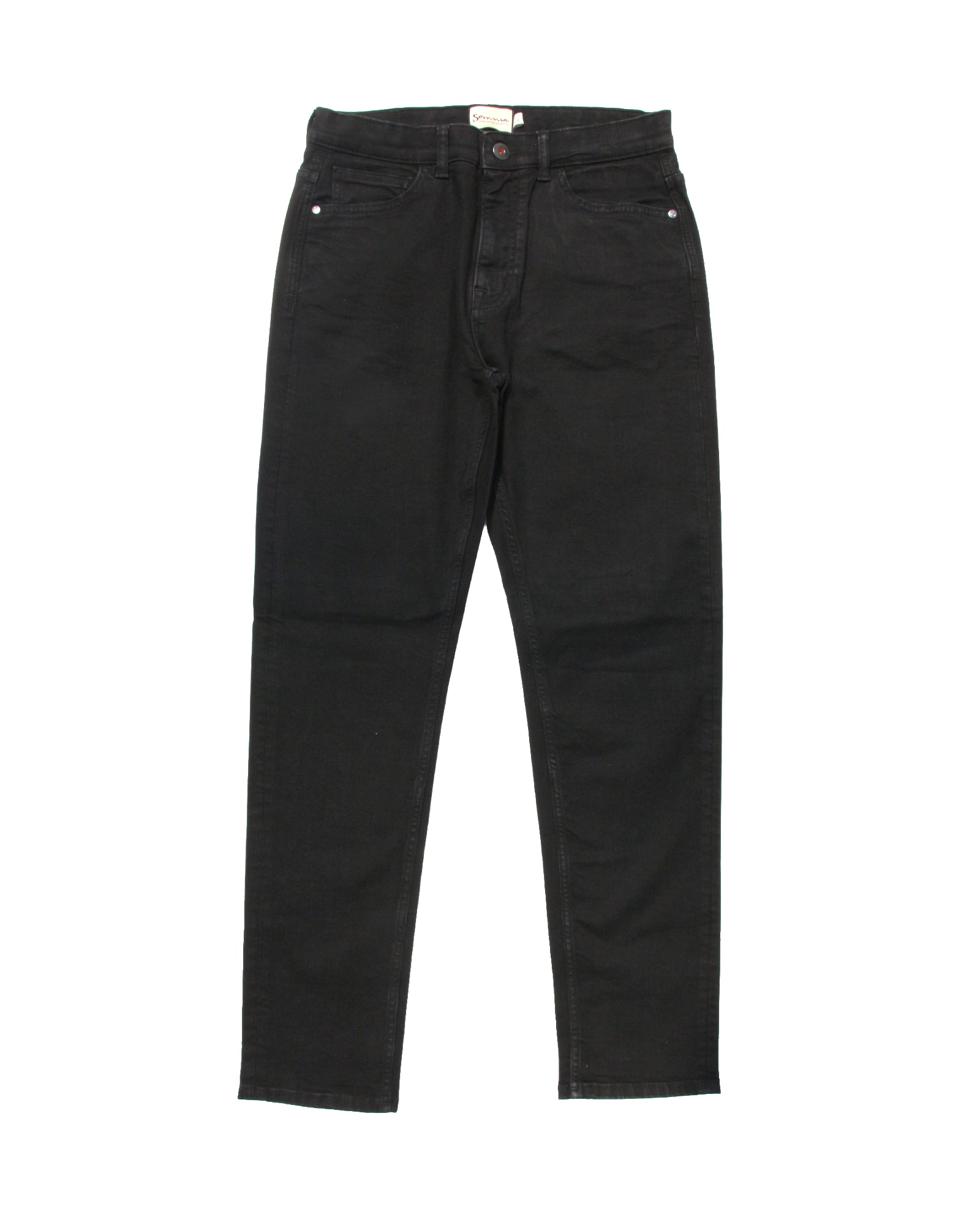 Somnia Men's Essential Black Comfort-Stretch Jeans
