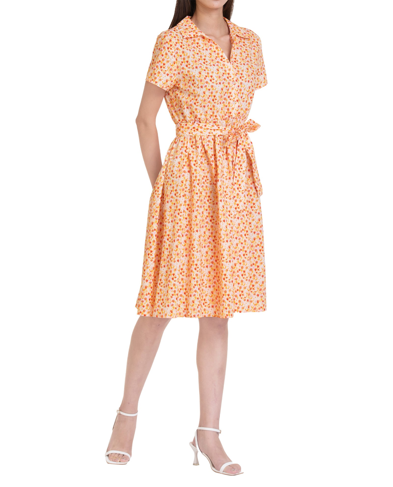 Floral Poppy Dress