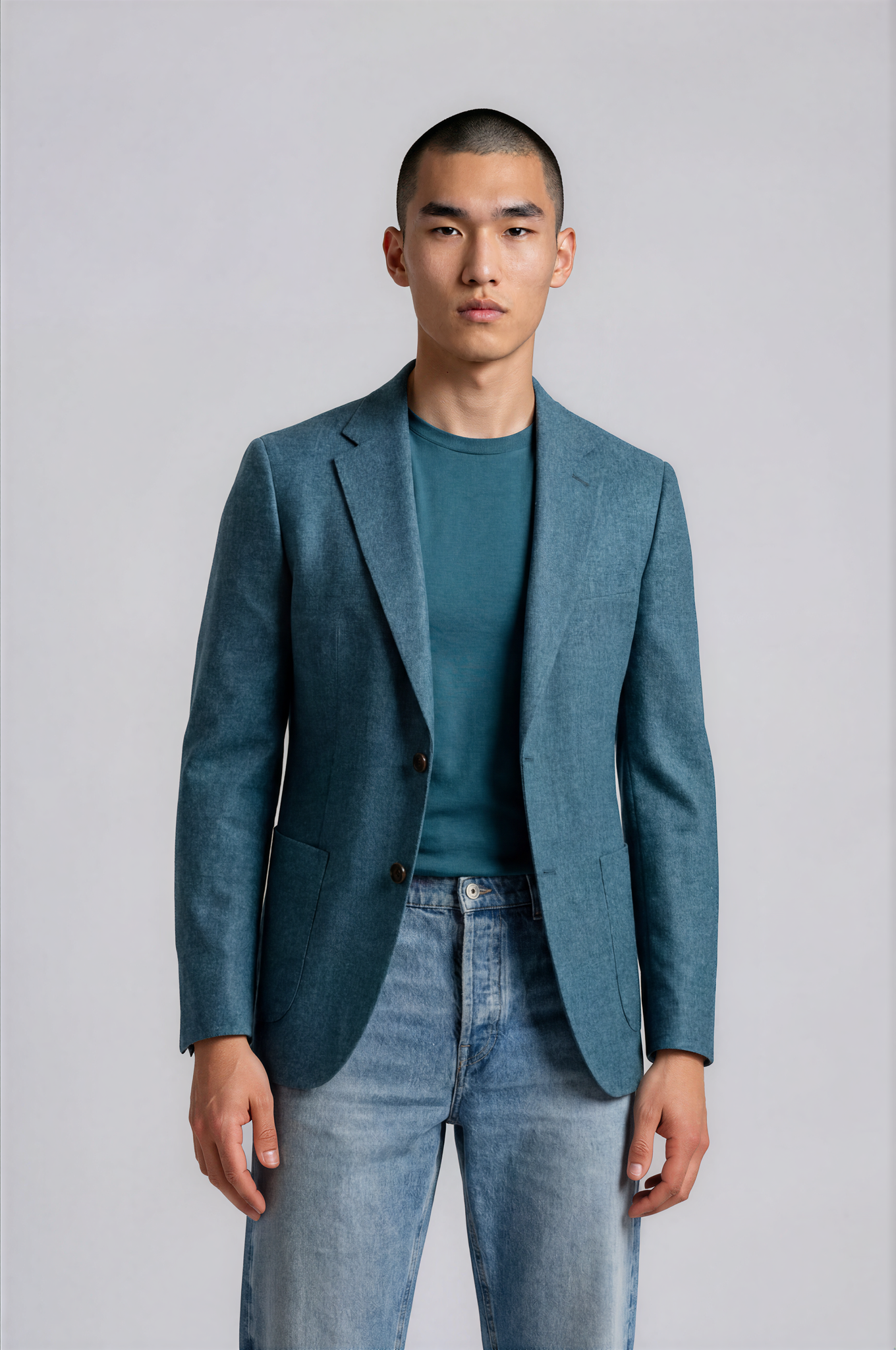The Vitale Barberis Canonico Mélange Sport Coat