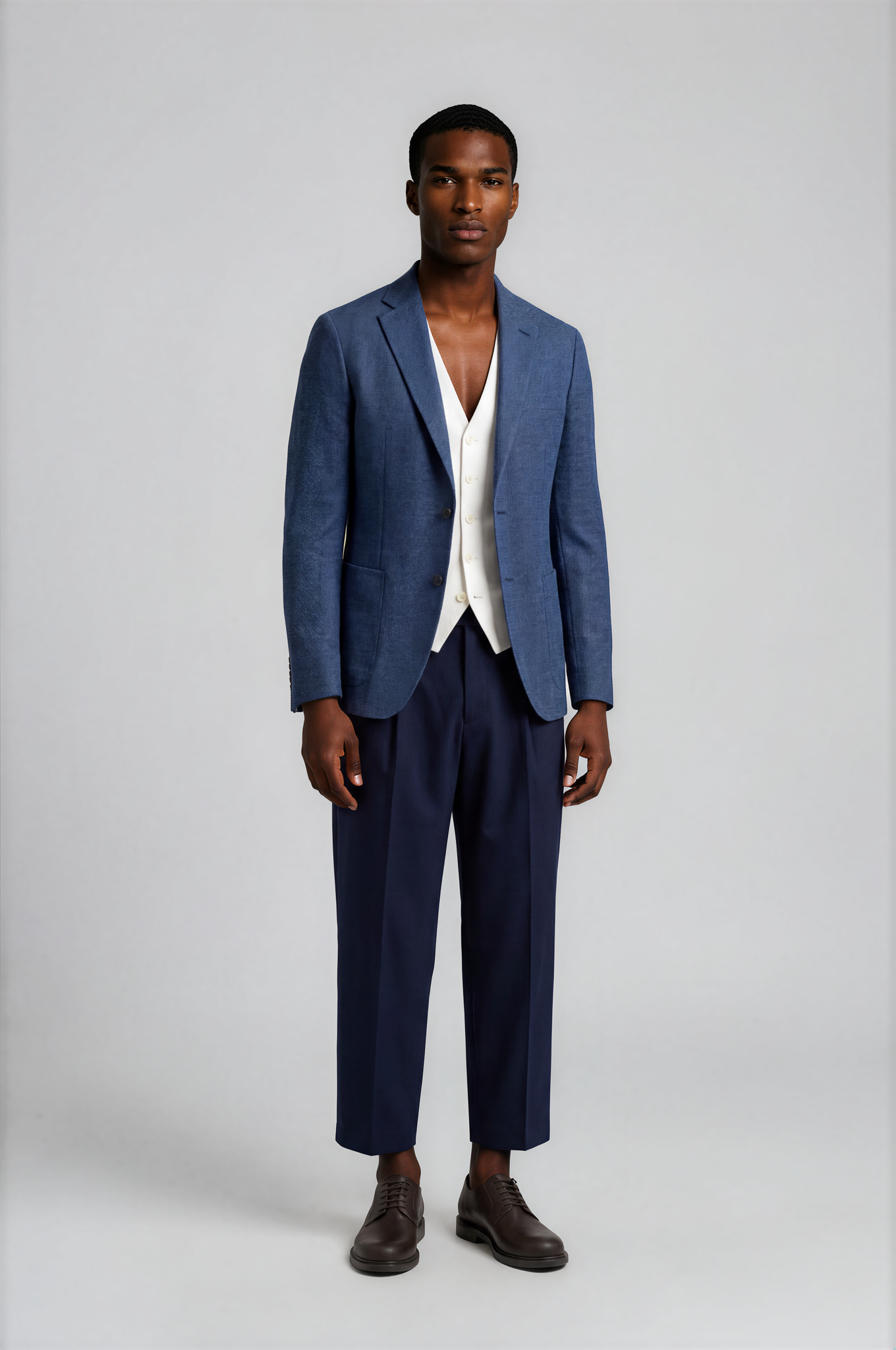 Vitale Barberis Canonico Textured Birds Eye Sport Coat
