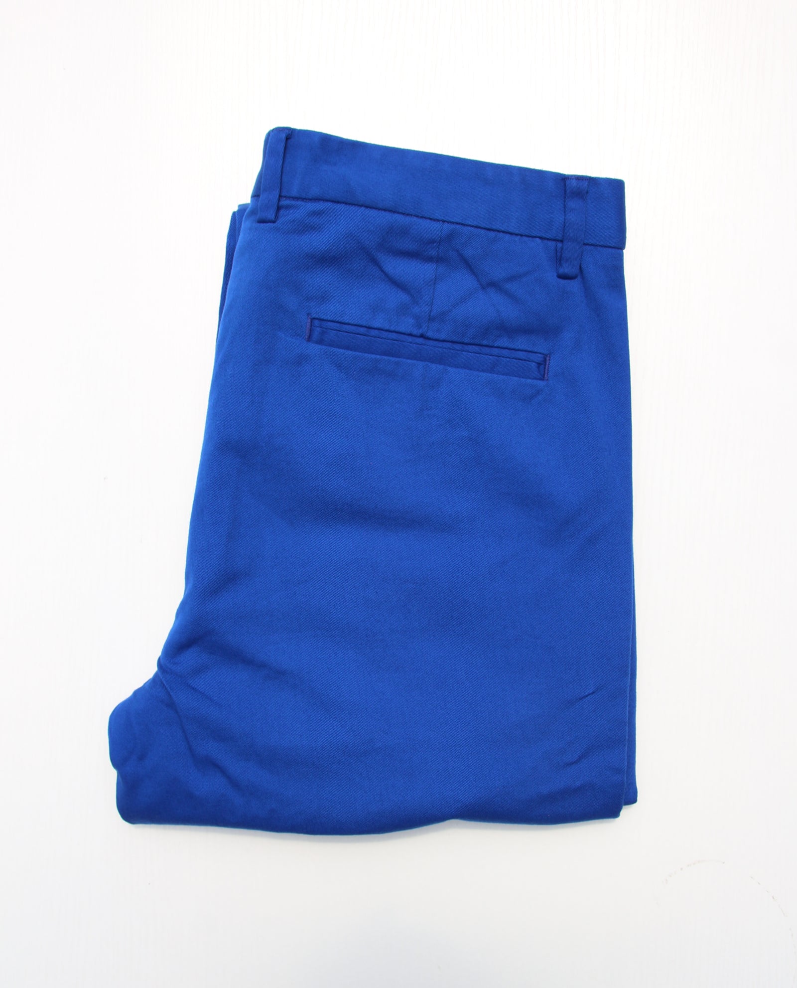 Bright Blue Tailored Chinos