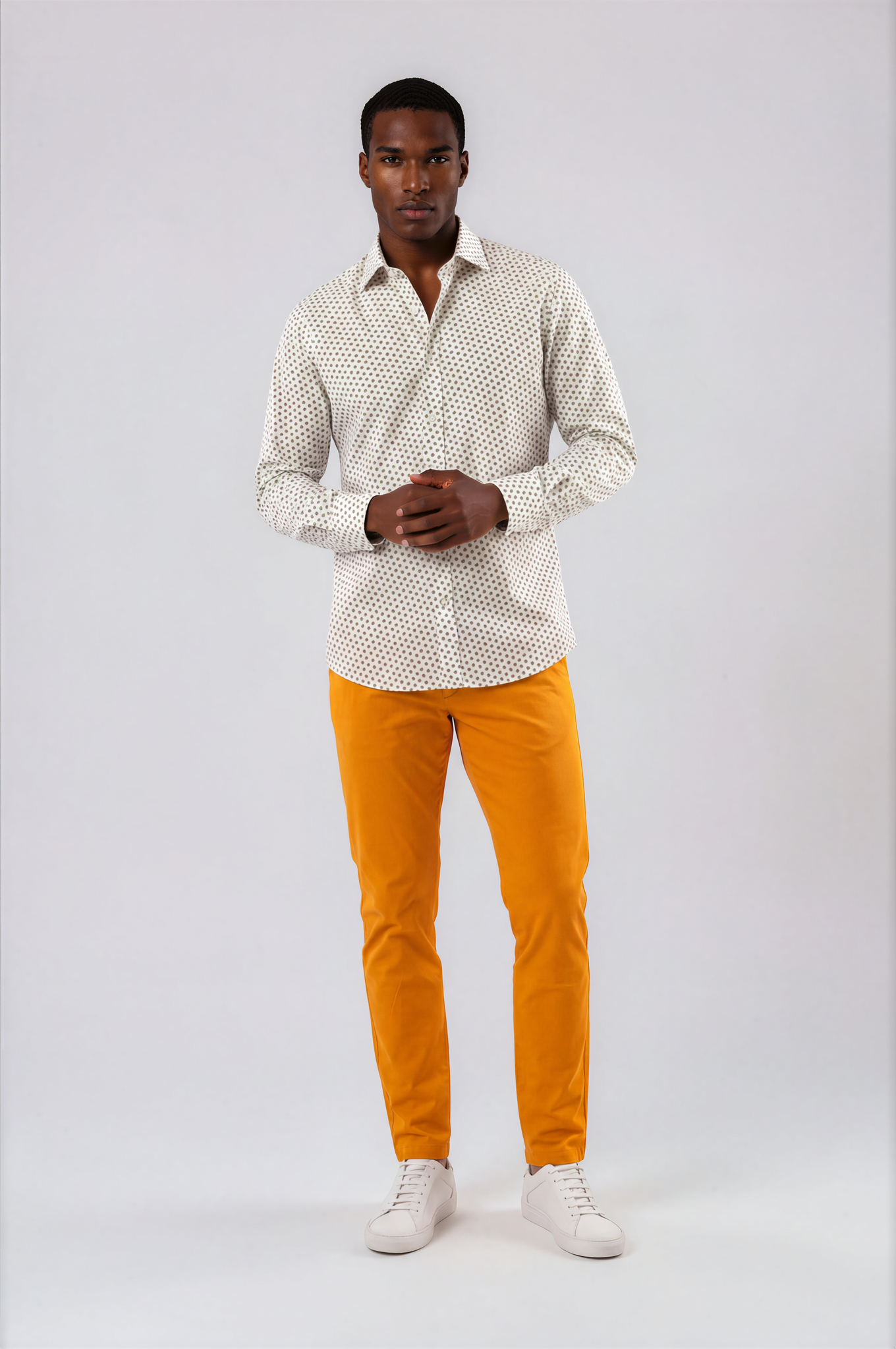 Gold Tailored Chinos