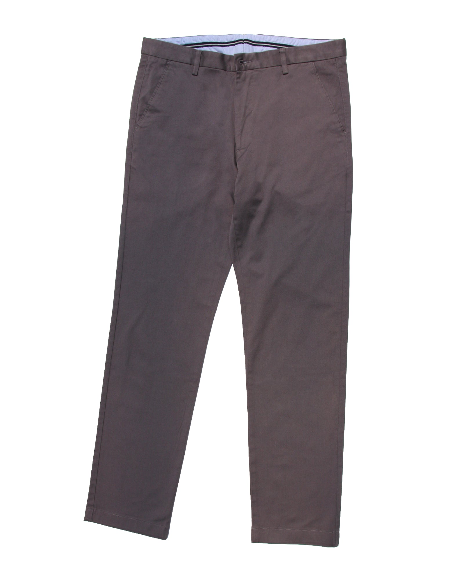 Charcoal Grey Tailored Chinos