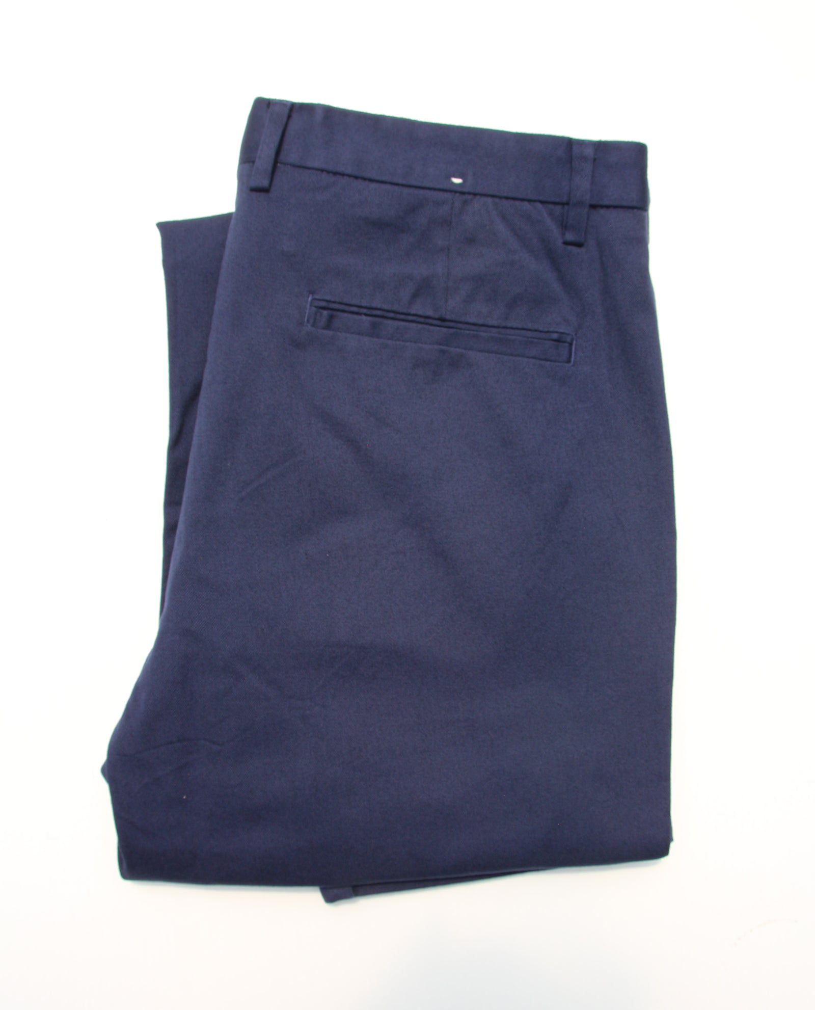 Classic Navy Tailored Chinos