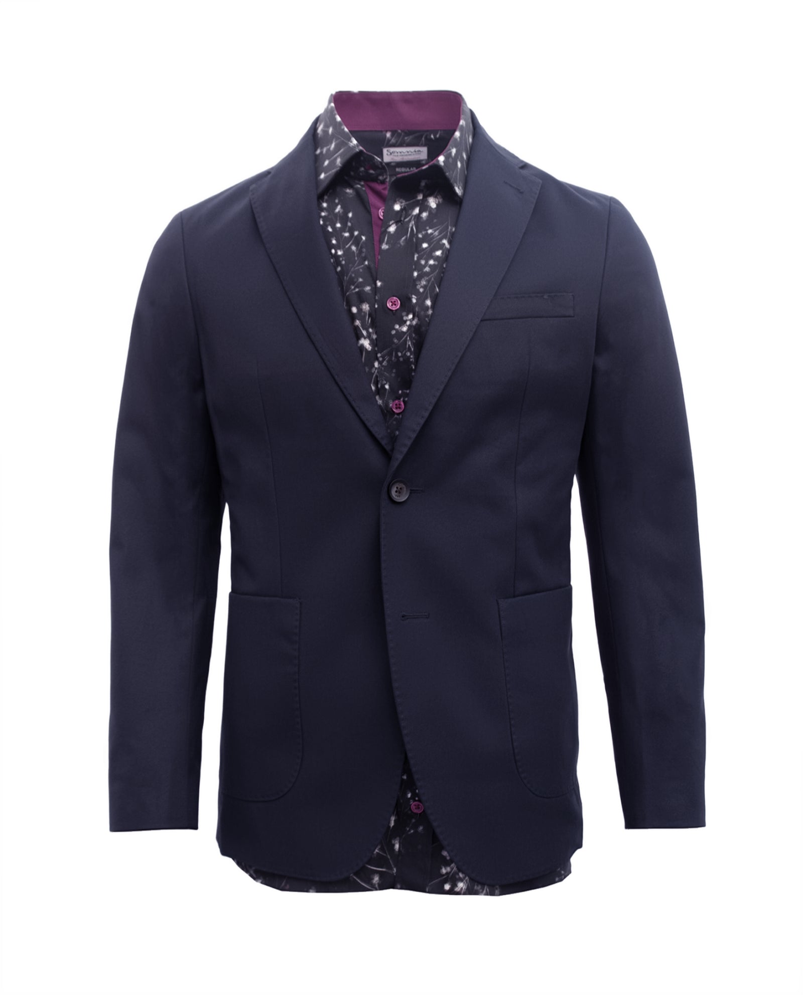 Willesden Cotton Jacket — Navy