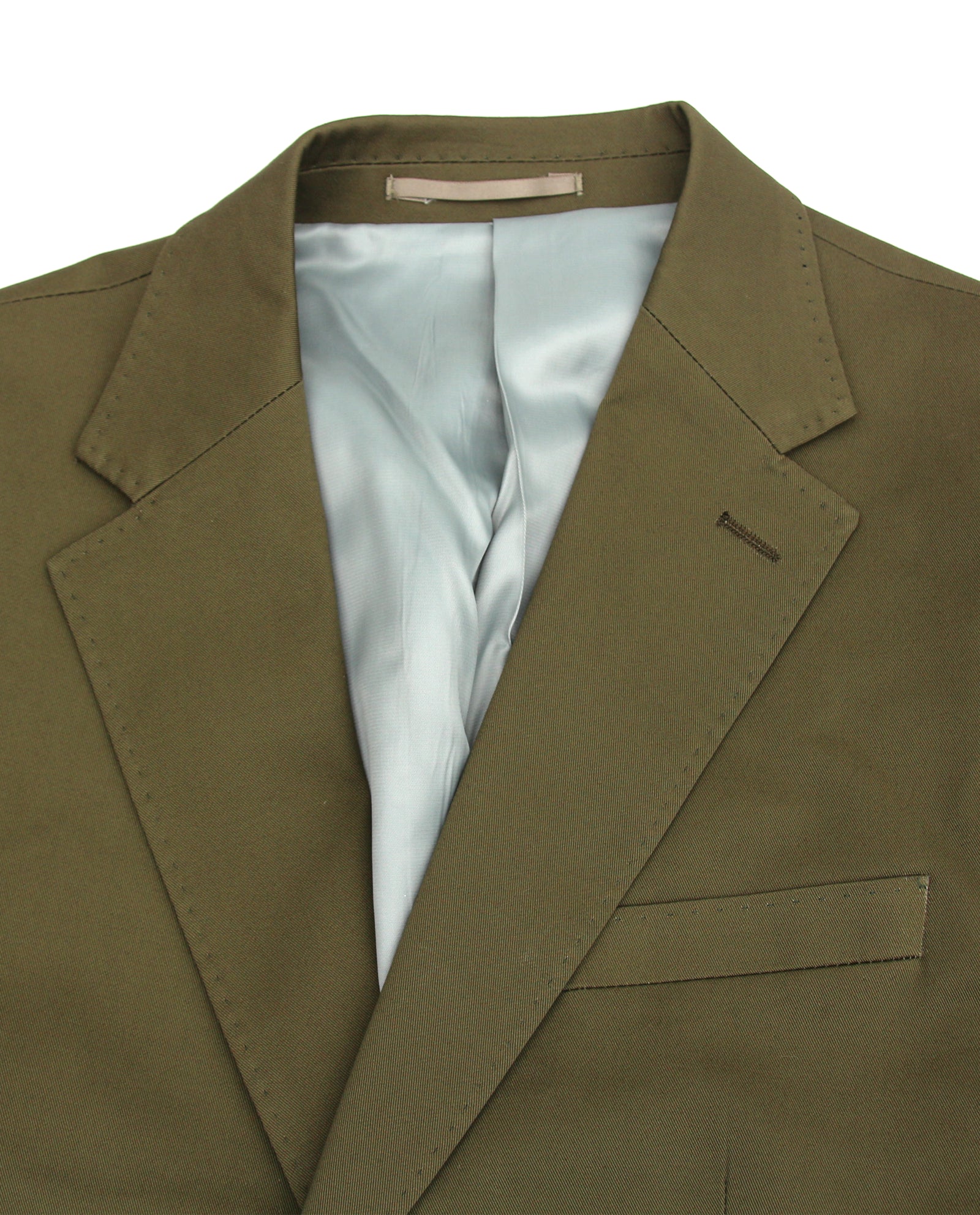 Contemporary Olive Green Sport Coat