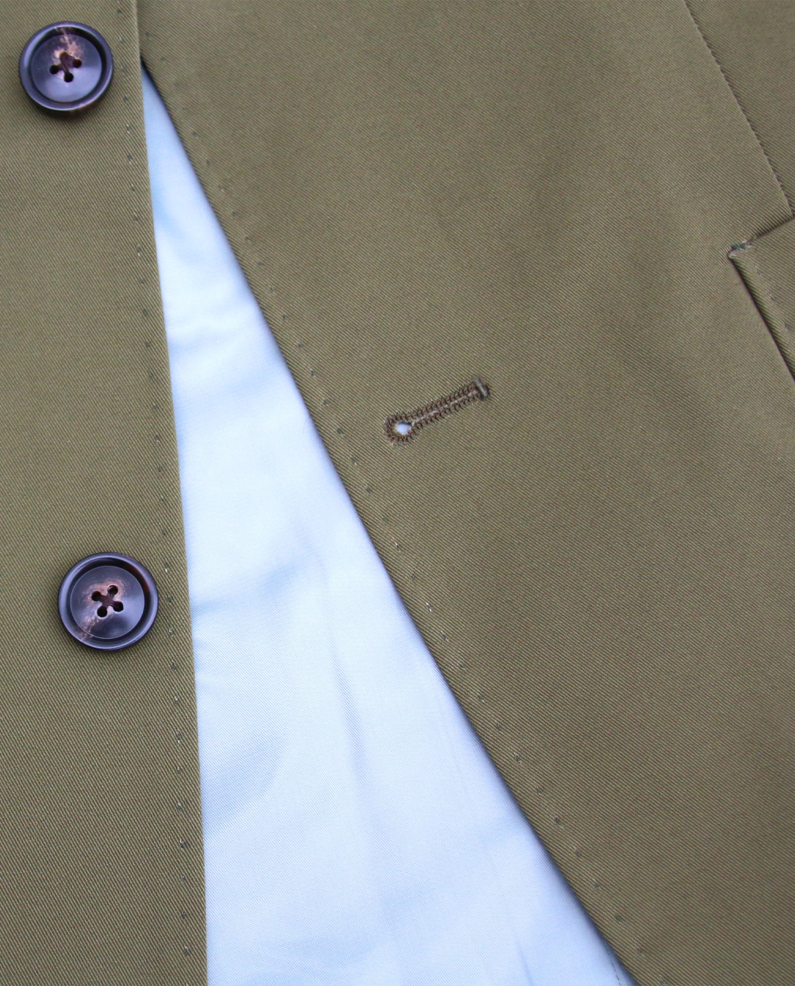 Contemporary Olive Green Sport Coat