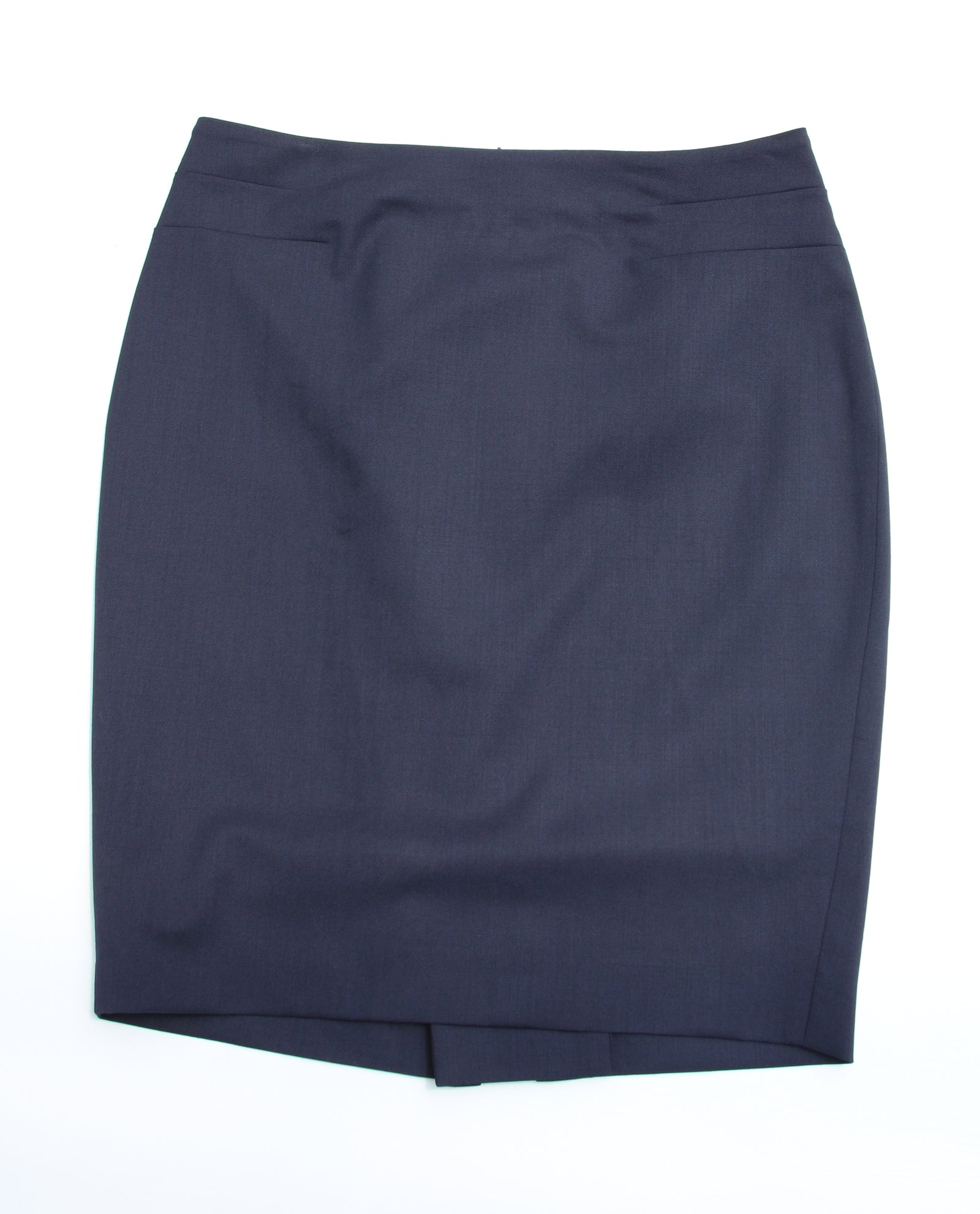 Navy Pencil Skirt