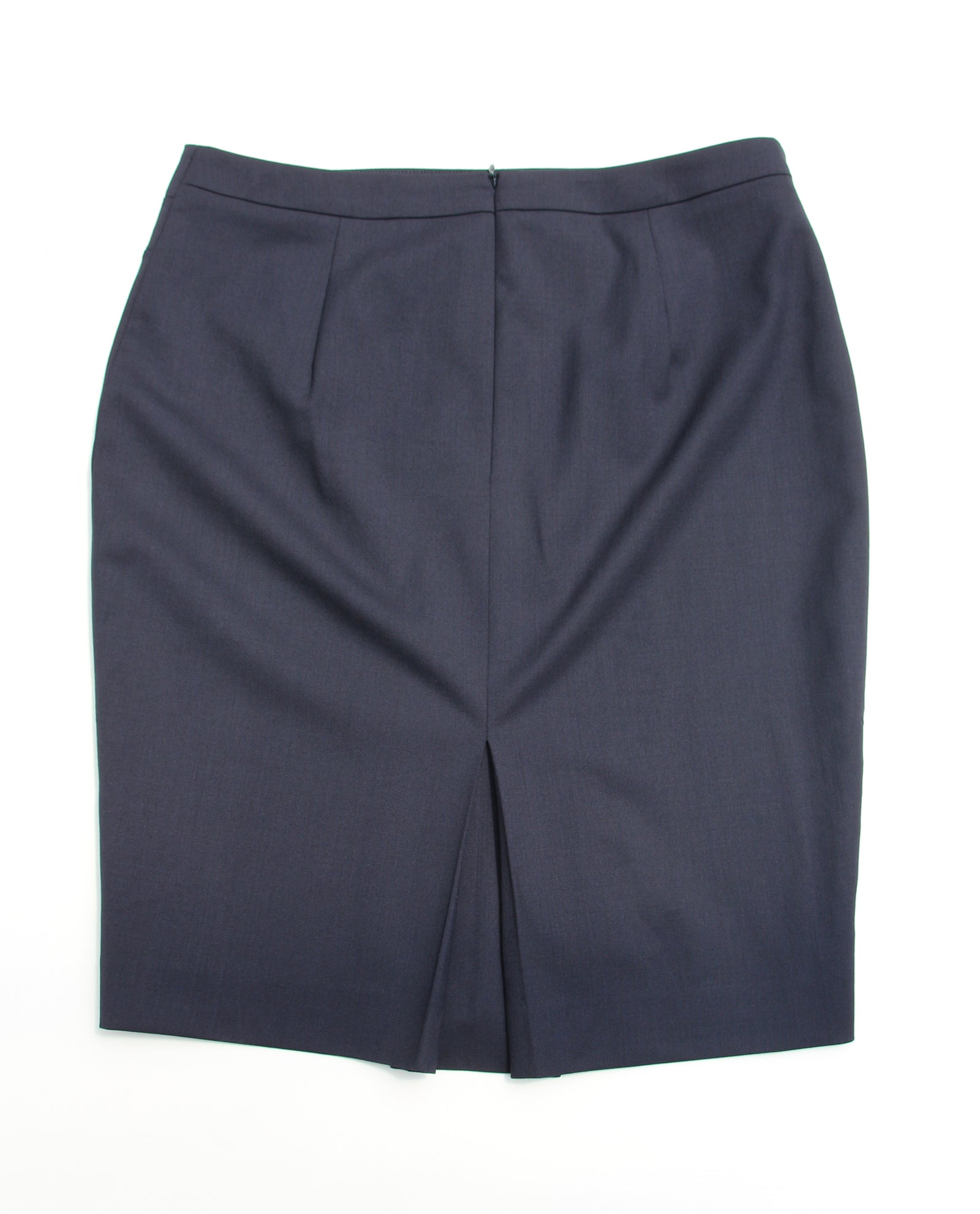 Navy Pencil Skirt