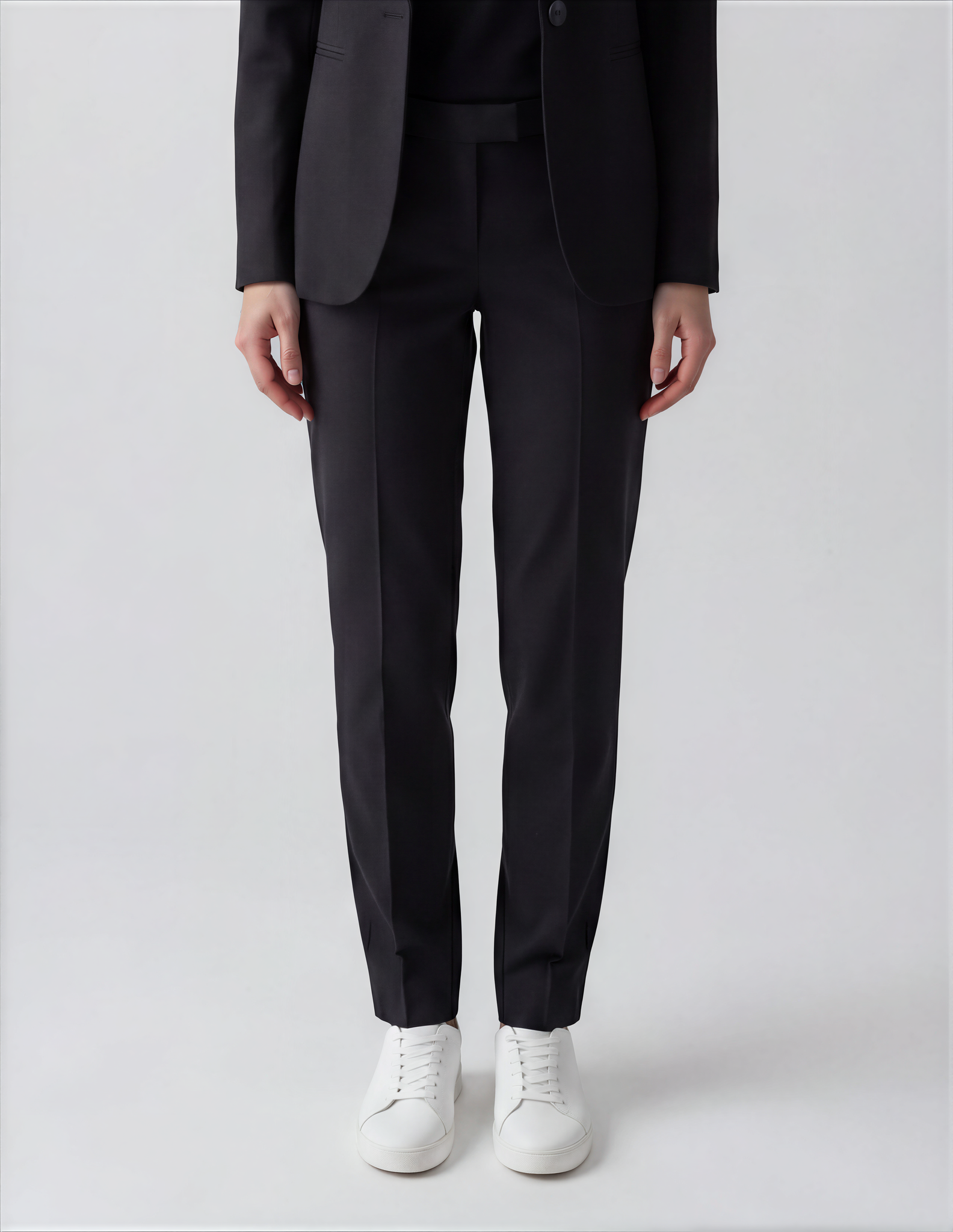 Black Women's Pressed Trousers