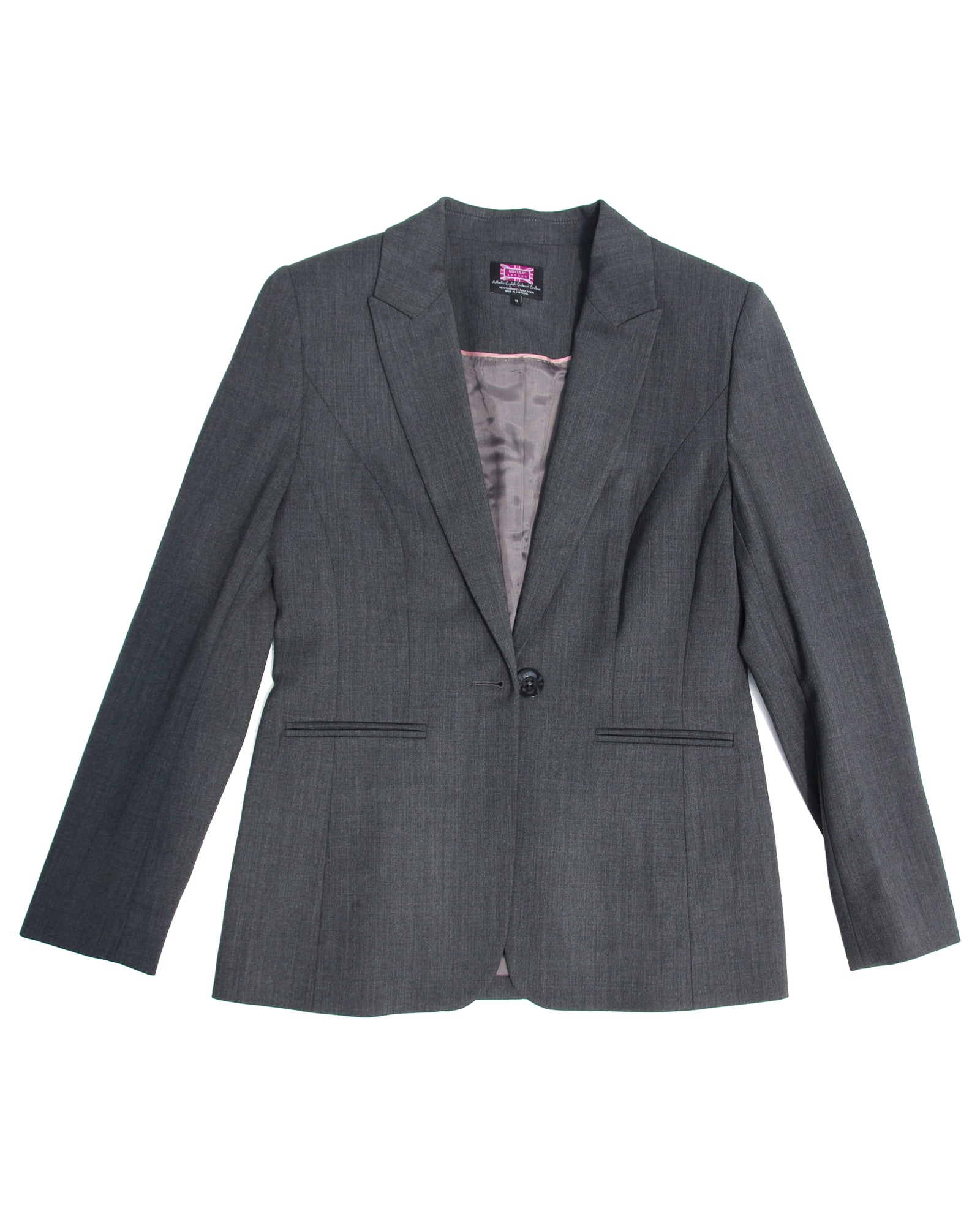 Charcoal Women's Tailored Blazer