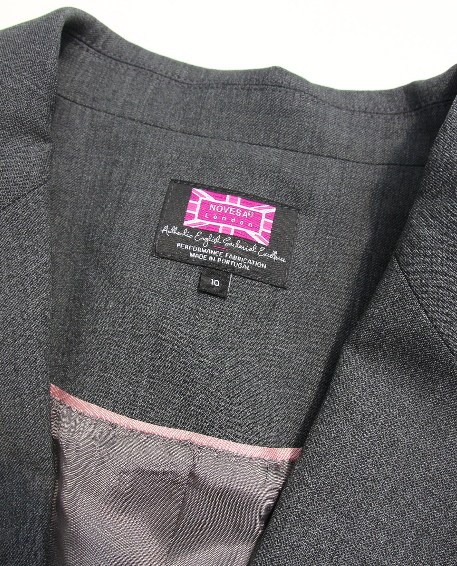 Charcoal Women's Tailored Suit