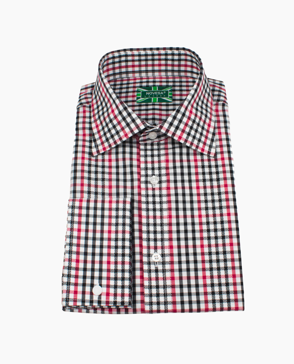 Gingham Herringbone Shirt