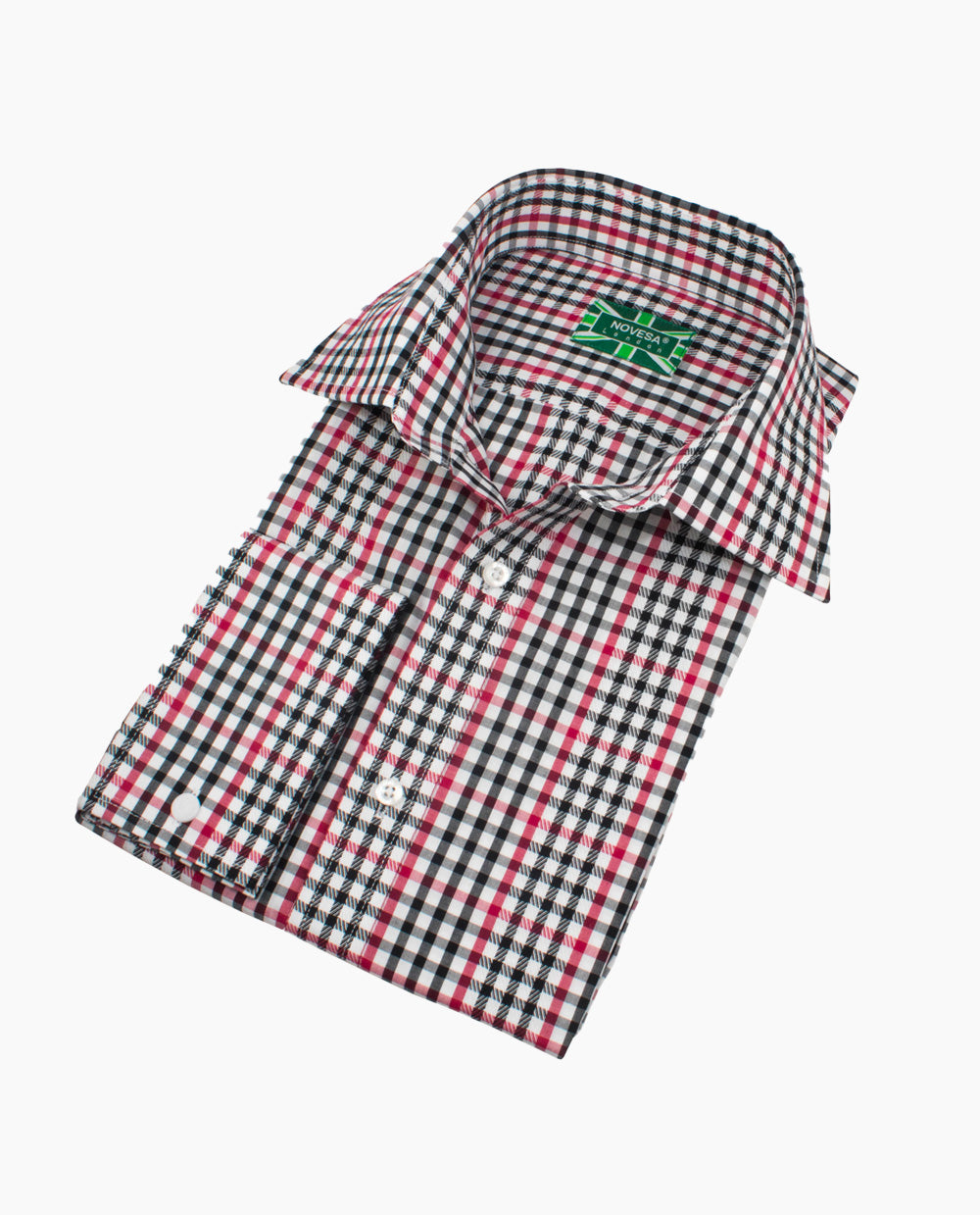 Gingham Herringbone Shirt