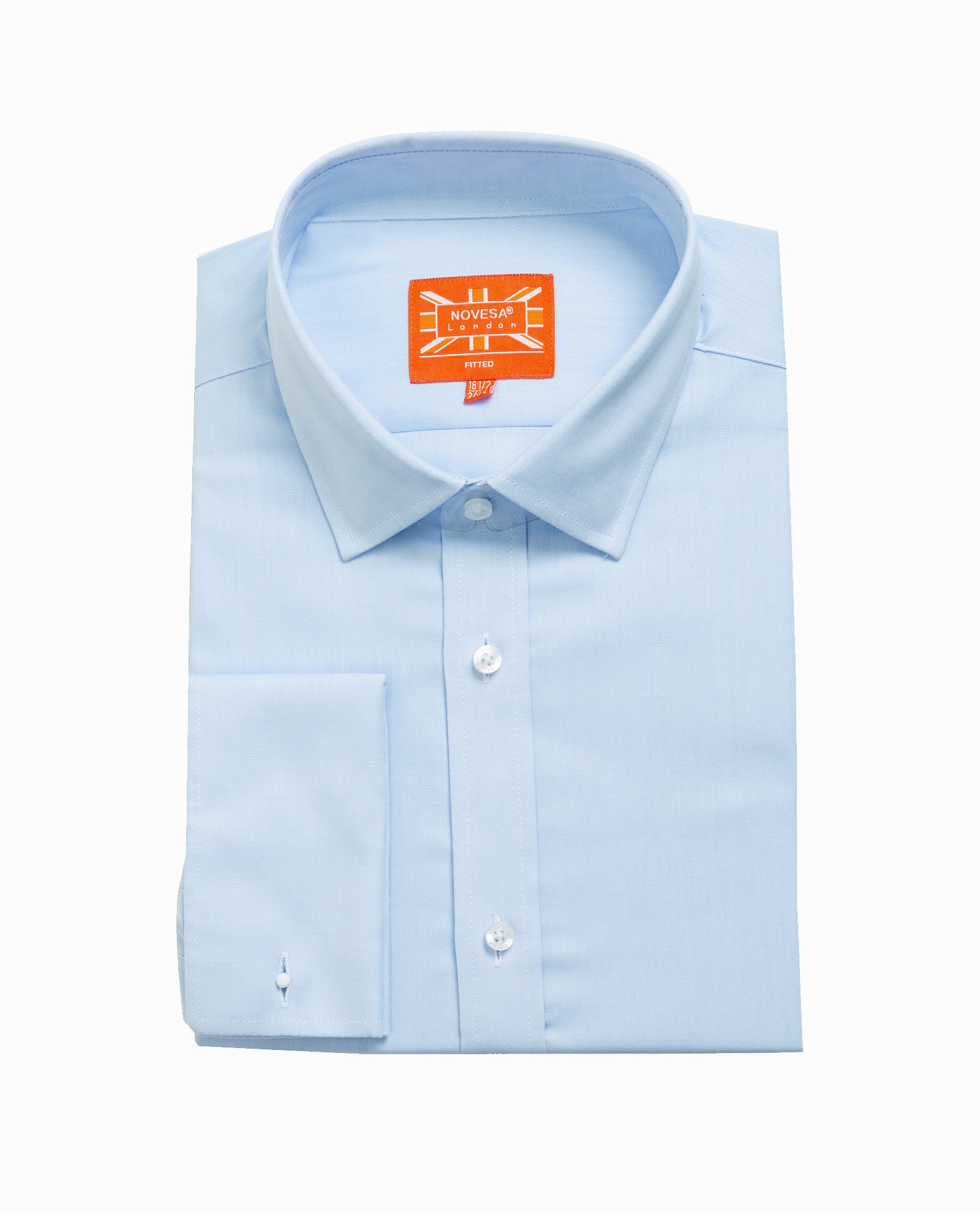 Blue Faint Stripes Mens Dress Shirt