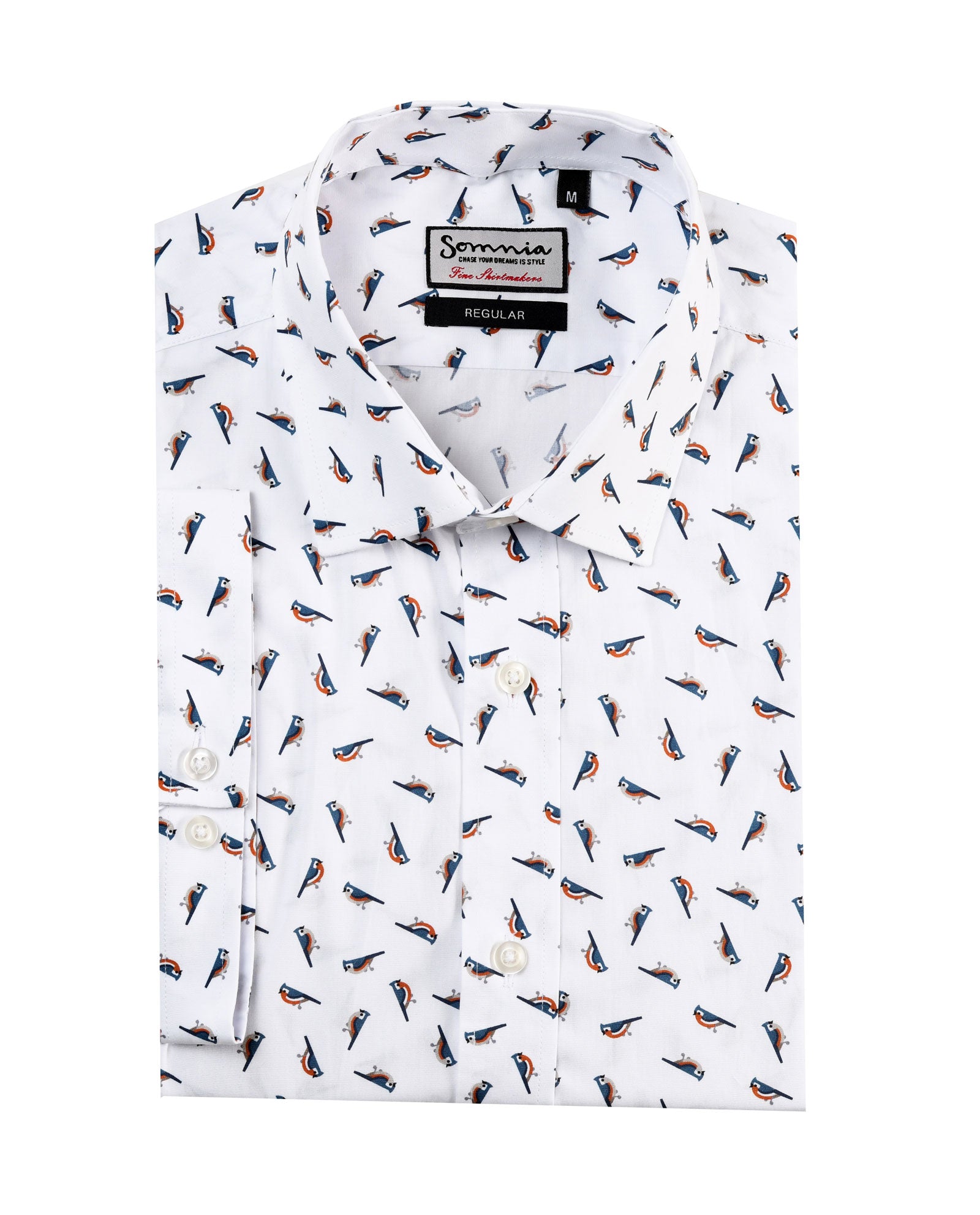 Blue Jays Pattern Short Sleeve Shirt