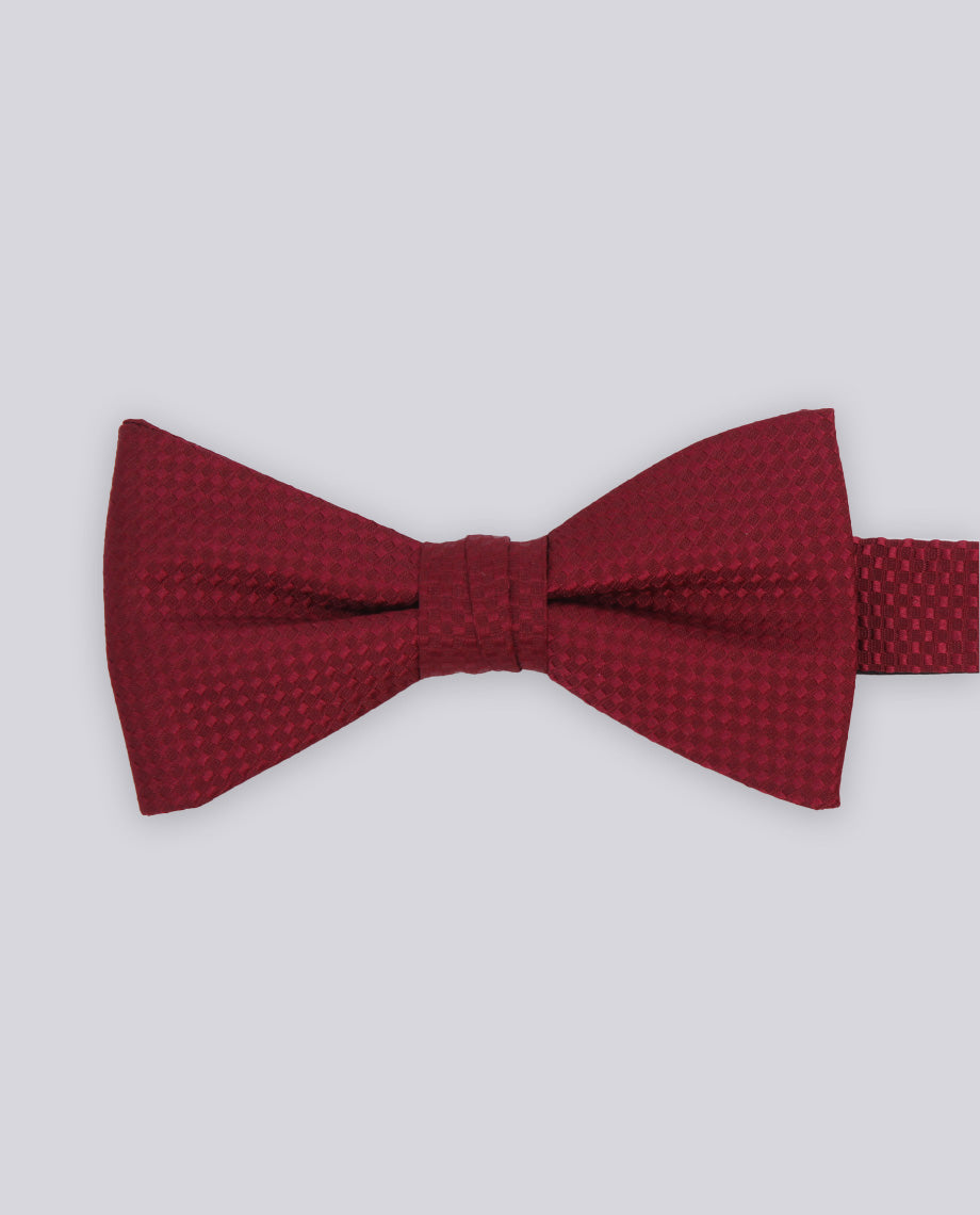 Burgundy Textured Tie