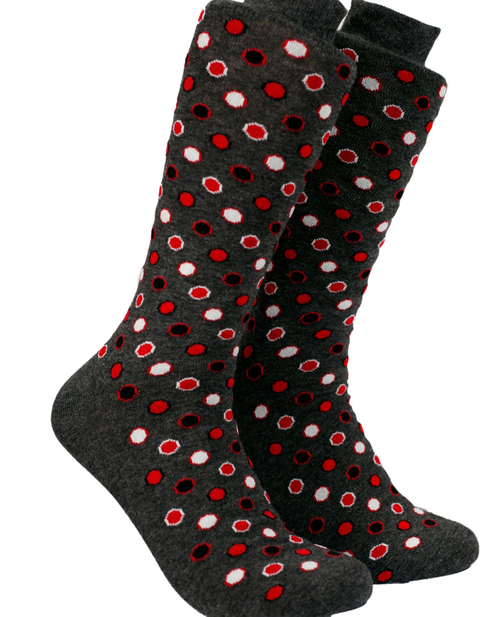 Polka Dot Multicolour (Grey)