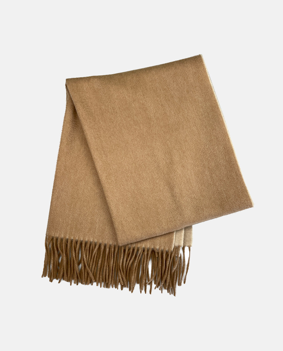 Camel Cashmere Scarf