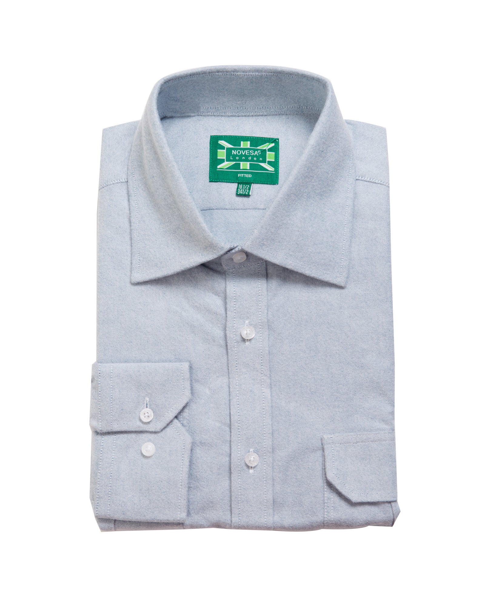 Men's Grey Flannel Sport Shirt