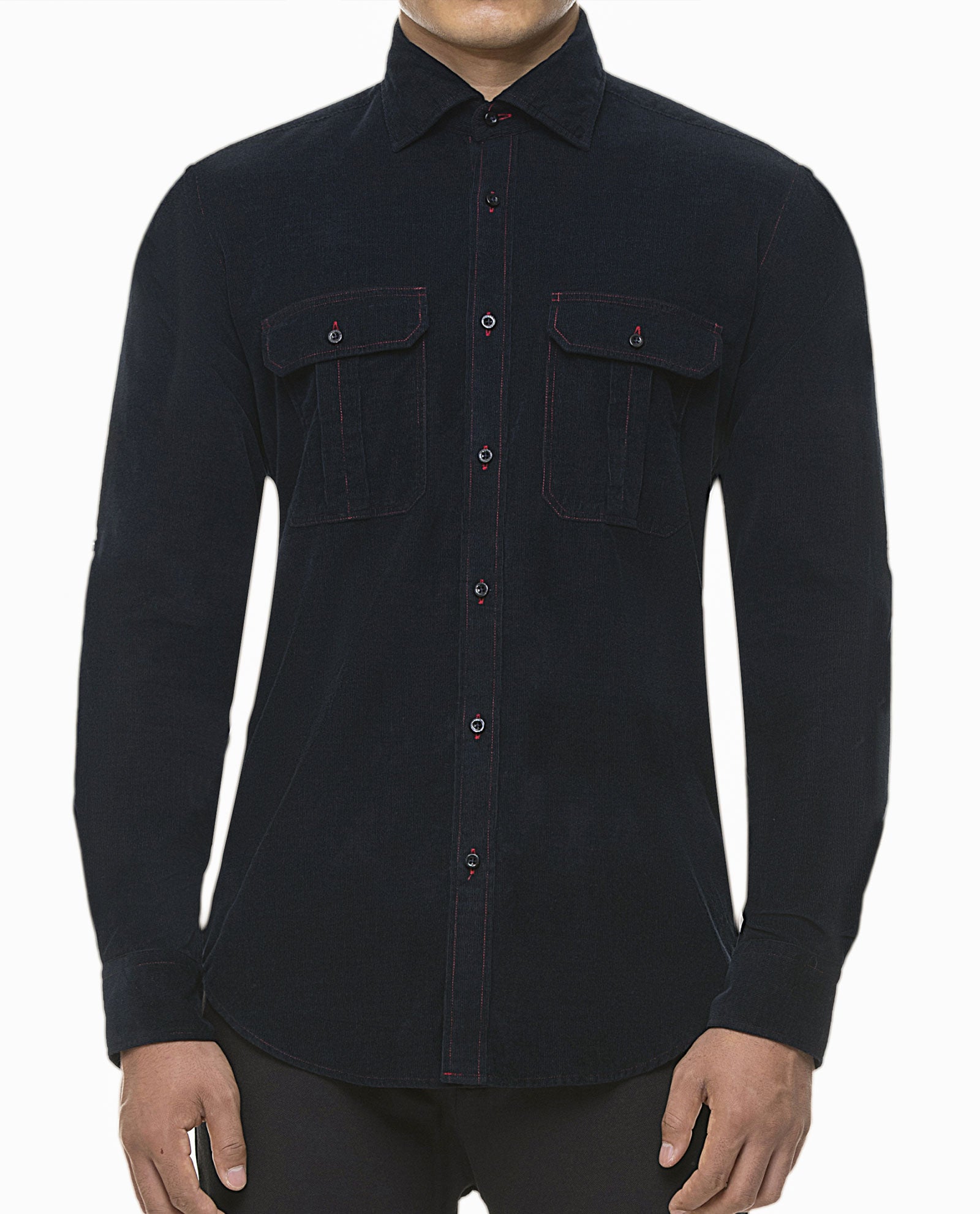 Flannel Black Sport Shirt